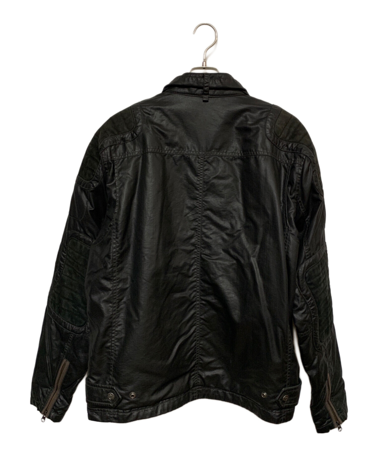 HARLEY-DAVIDSON バイカージャケット ブラック 中古・古着通販】HARLEY-DAVIDSON (ハーレーダビッドソン) バイカー