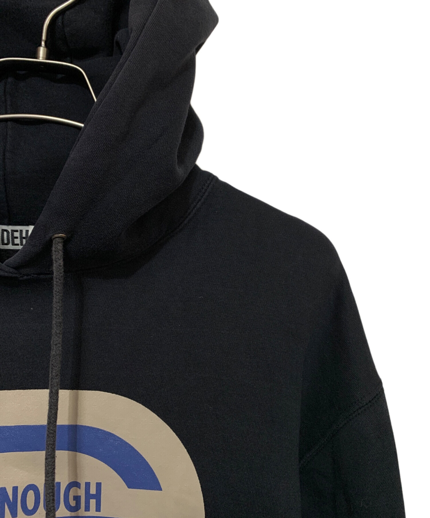 中古・古着通販】GOODENOUGH (グッドイナフ) パーカー ブラック サイズ