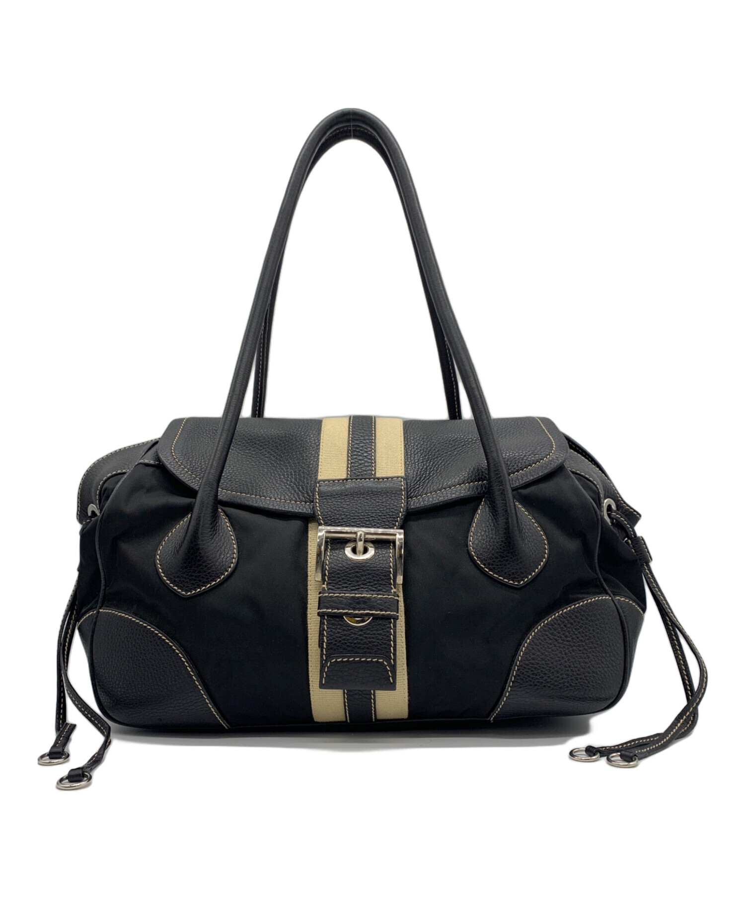 中古・古着通販】PRADA (プラダ) ショルダーバッグ ブラック｜ブランド