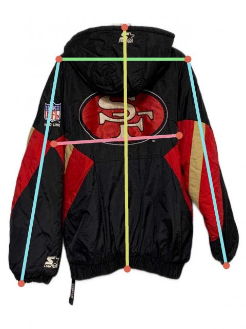 中古・古着通販】STARTER (スターター) PRO LINE NFL SAN FRANCISCO