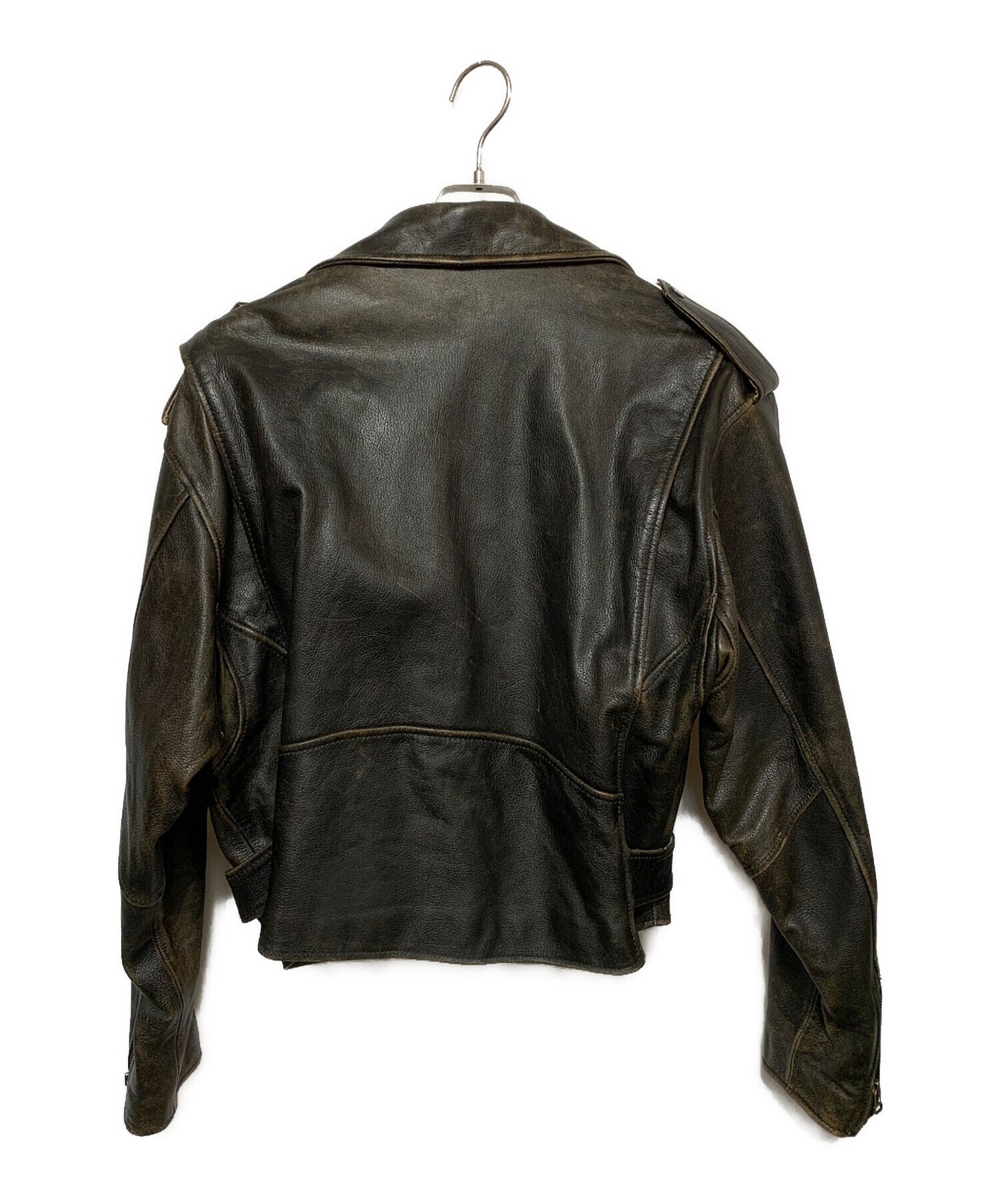 中古・古着通販】ALLIX (アリックス) ダブルライダースジャケット