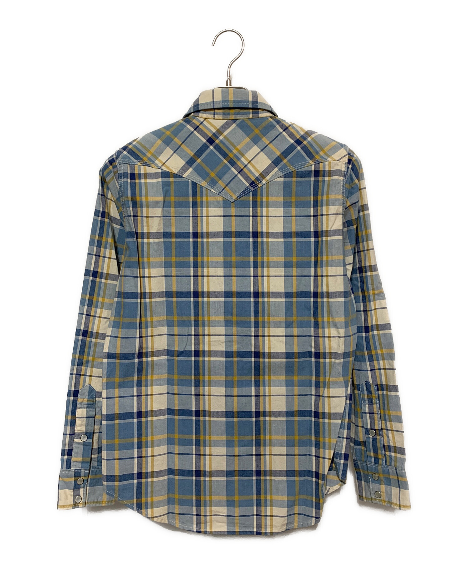 中古・古着通販】IRON HEART (アイアンハート) 長袖シャツ ブルー