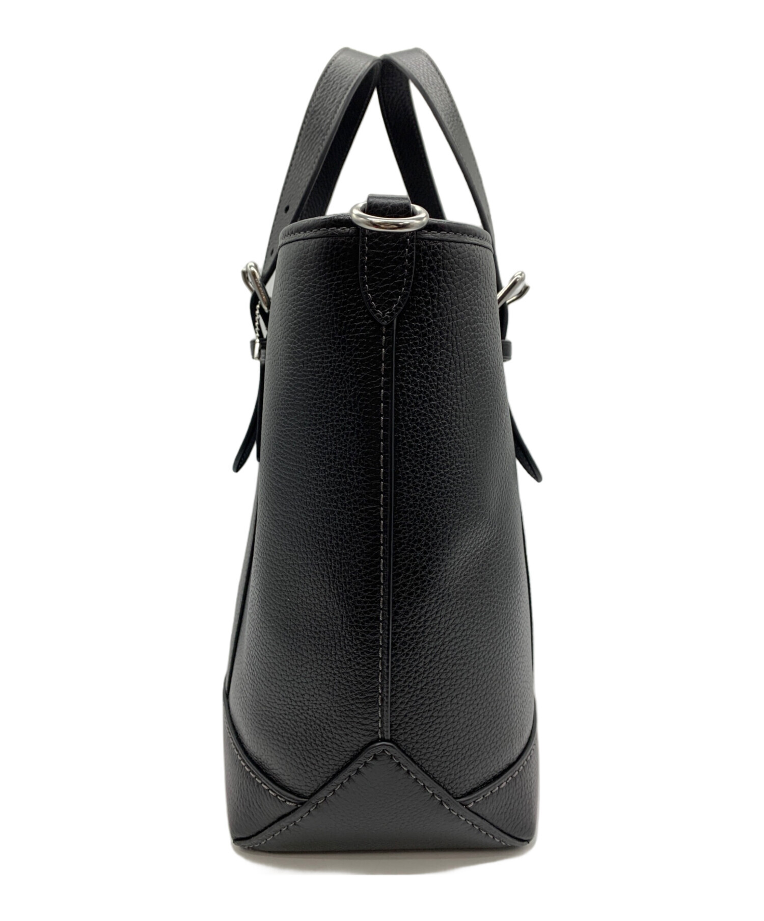 中古・古着通販】COACH (コーチ) ワーナートートバッグ ブラック