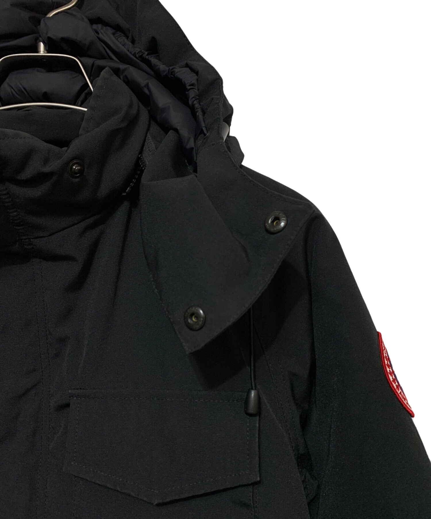 中古・古着通販】CANADA GOOSE (カナダグース) JASPER PARKA ブラック 