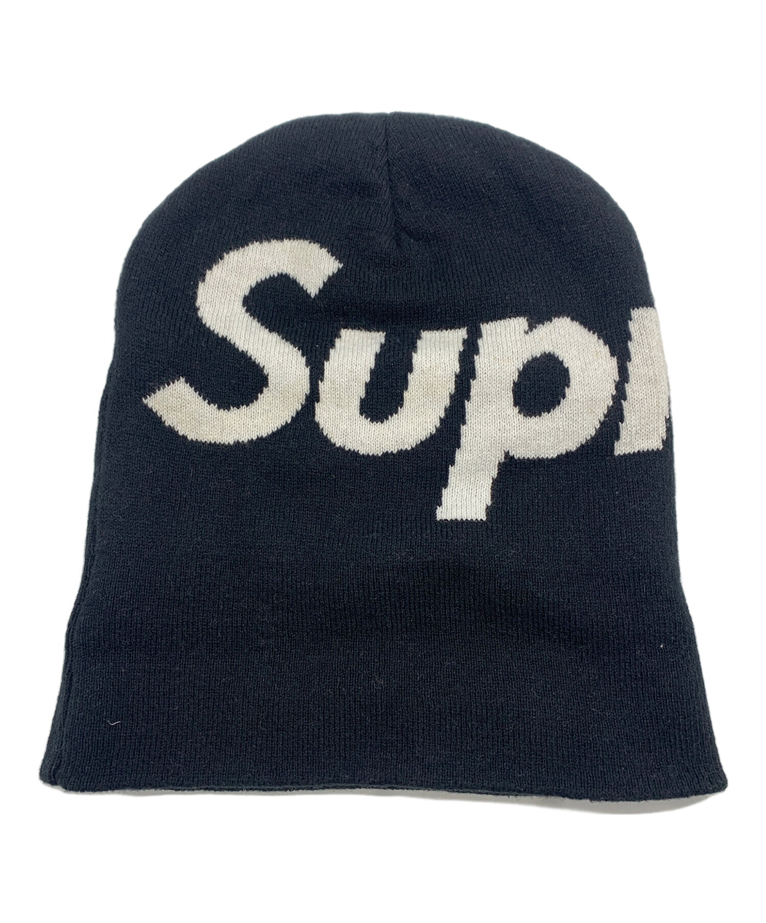 中古・古着通販】Supreme (シュプリーム) ニット帽 ブラック｜ブランド