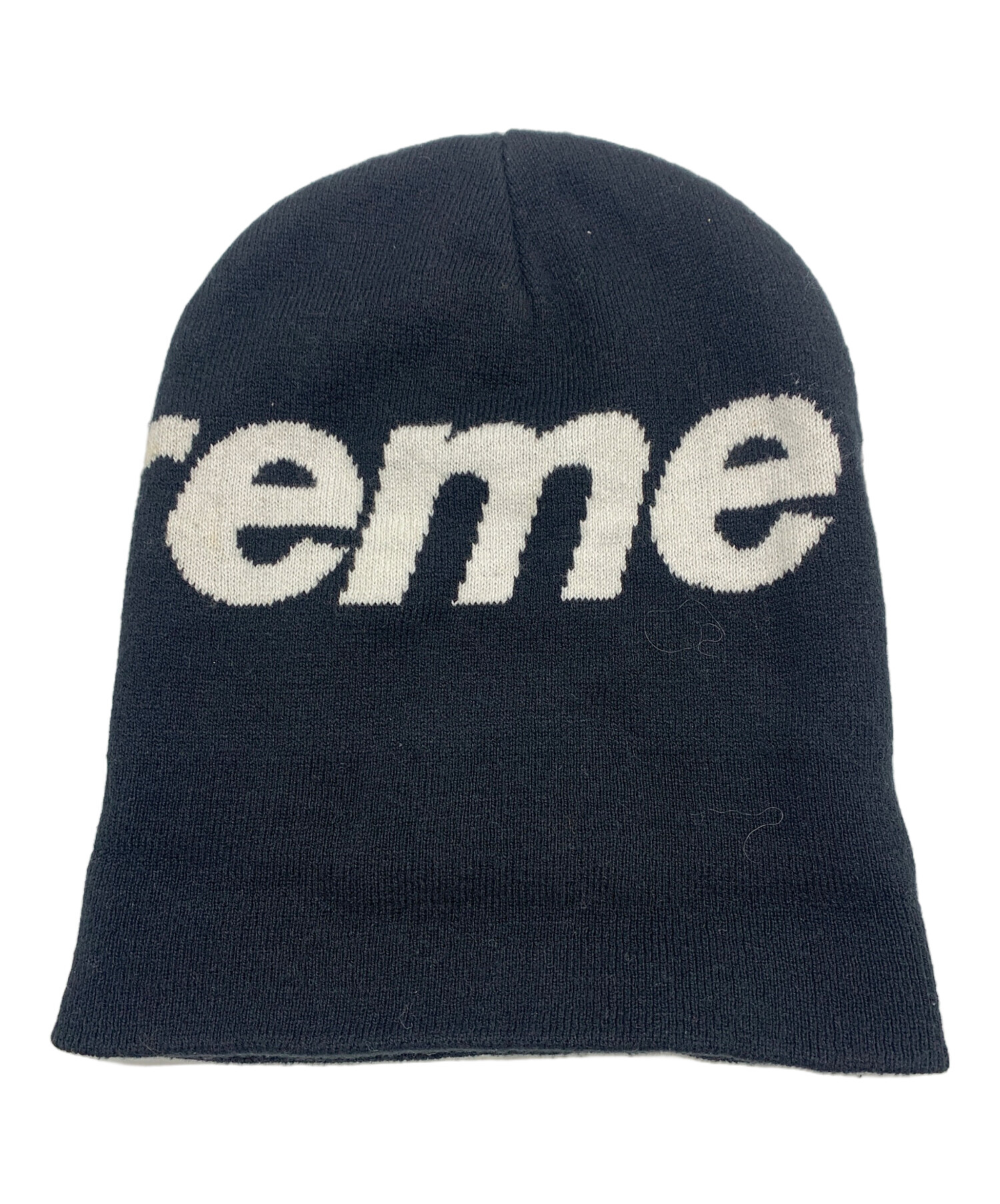 中古・古着通販】Supreme (シュプリーム) ニット帽 ブラック｜ブランド