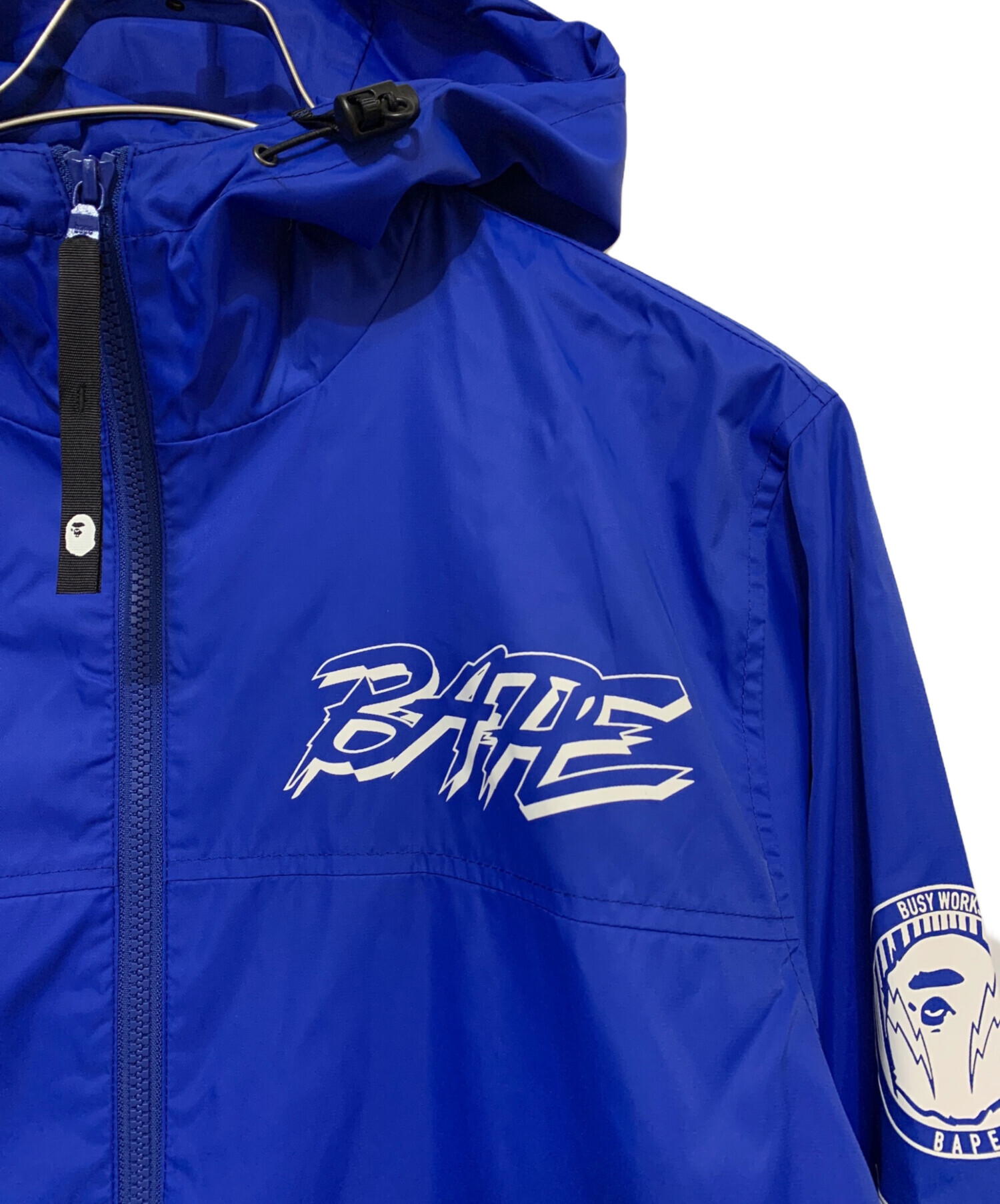 A BATHING APE フード付きジャケット 中古・古着通販】A BATHING APE (ア ベイシング エイプ) ナイロン