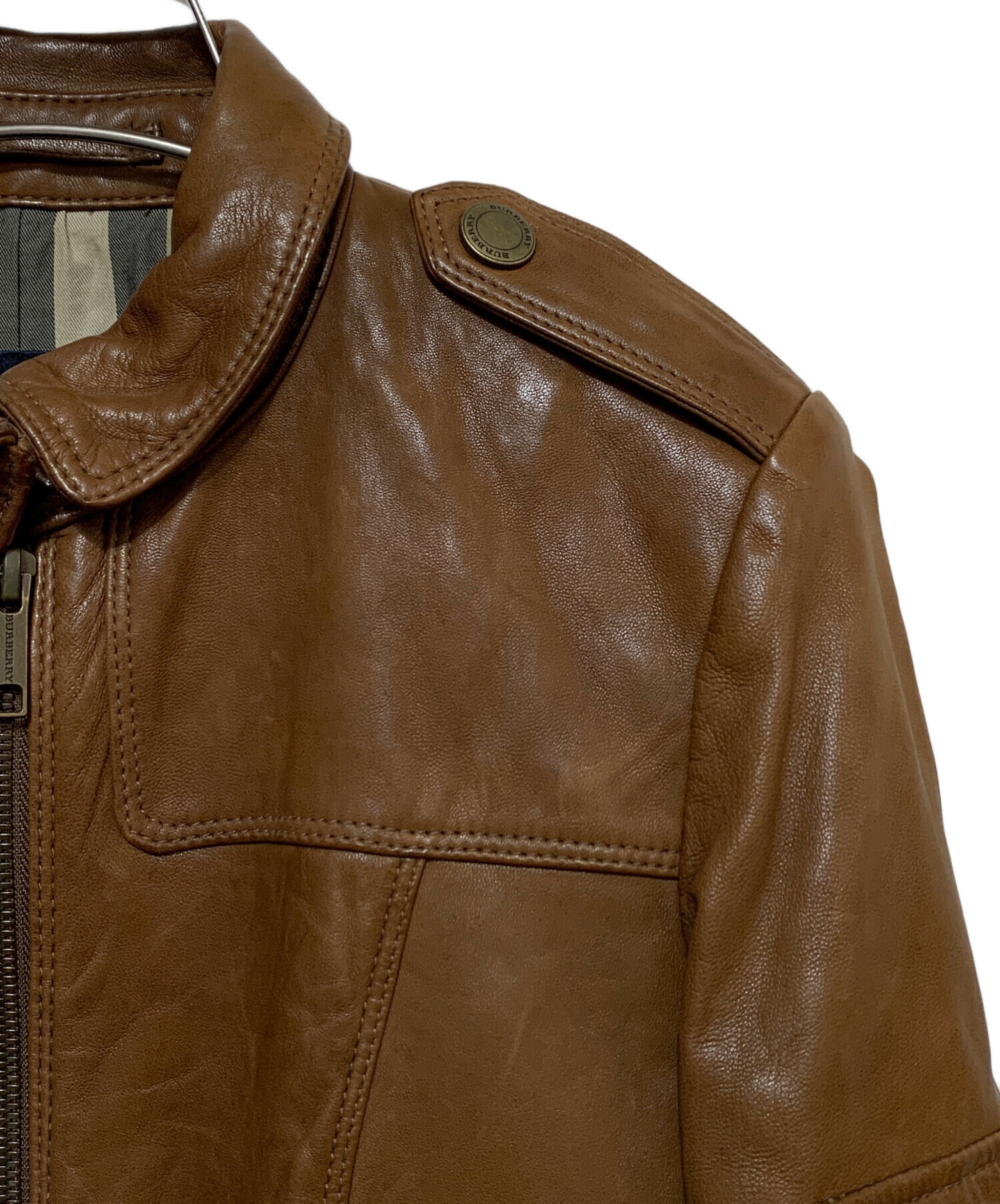 tarekoページ BURBERRY LONDON ラムレザー 中古・古着通販】BURBERRY LONDON (バーバリーロンドン) ラムレザー