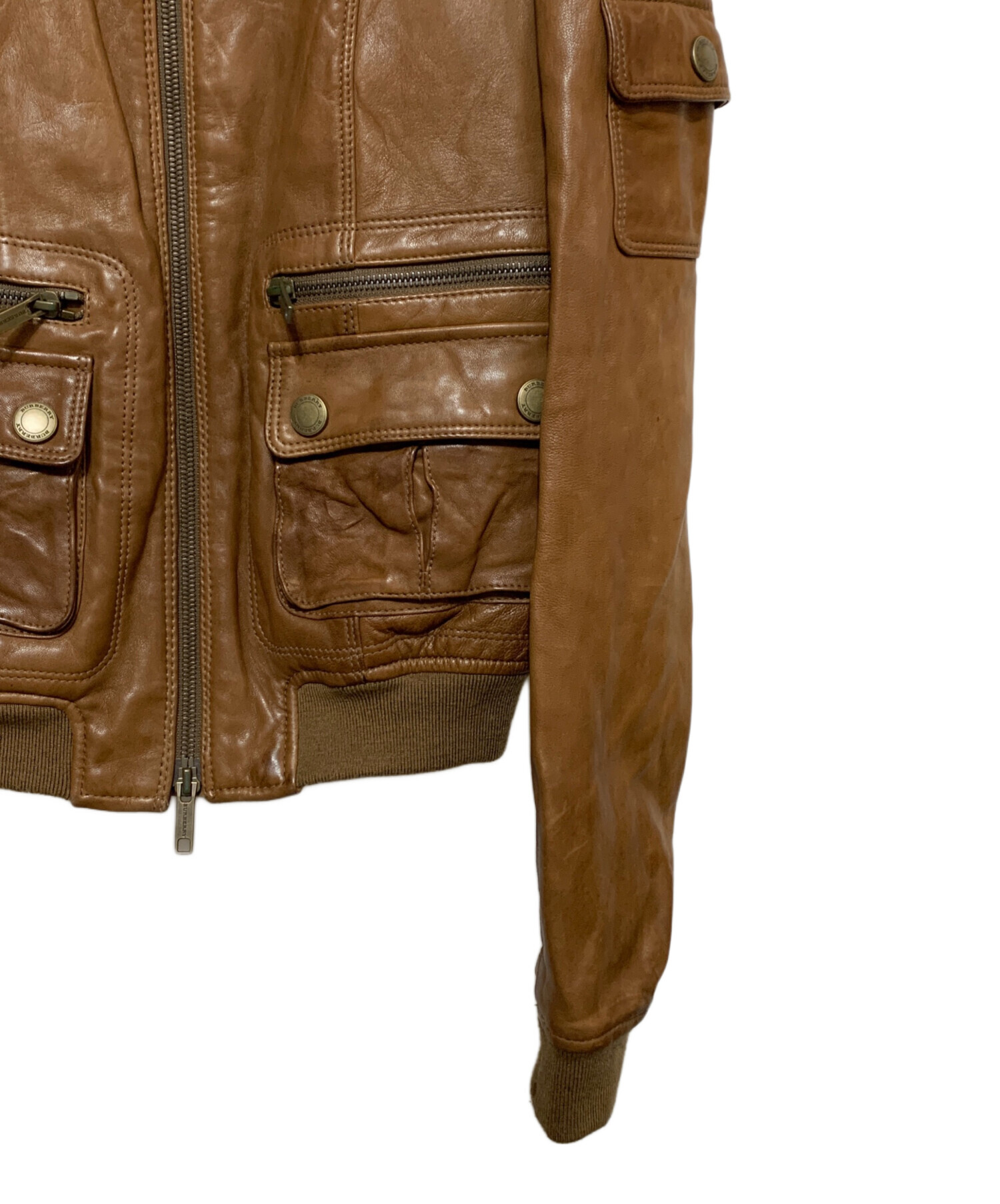 tarekoページ BURBERRY LONDON ラムレザー 中古・古着通販】BURBERRY LONDON (バーバリーロンドン) ラムレザー
