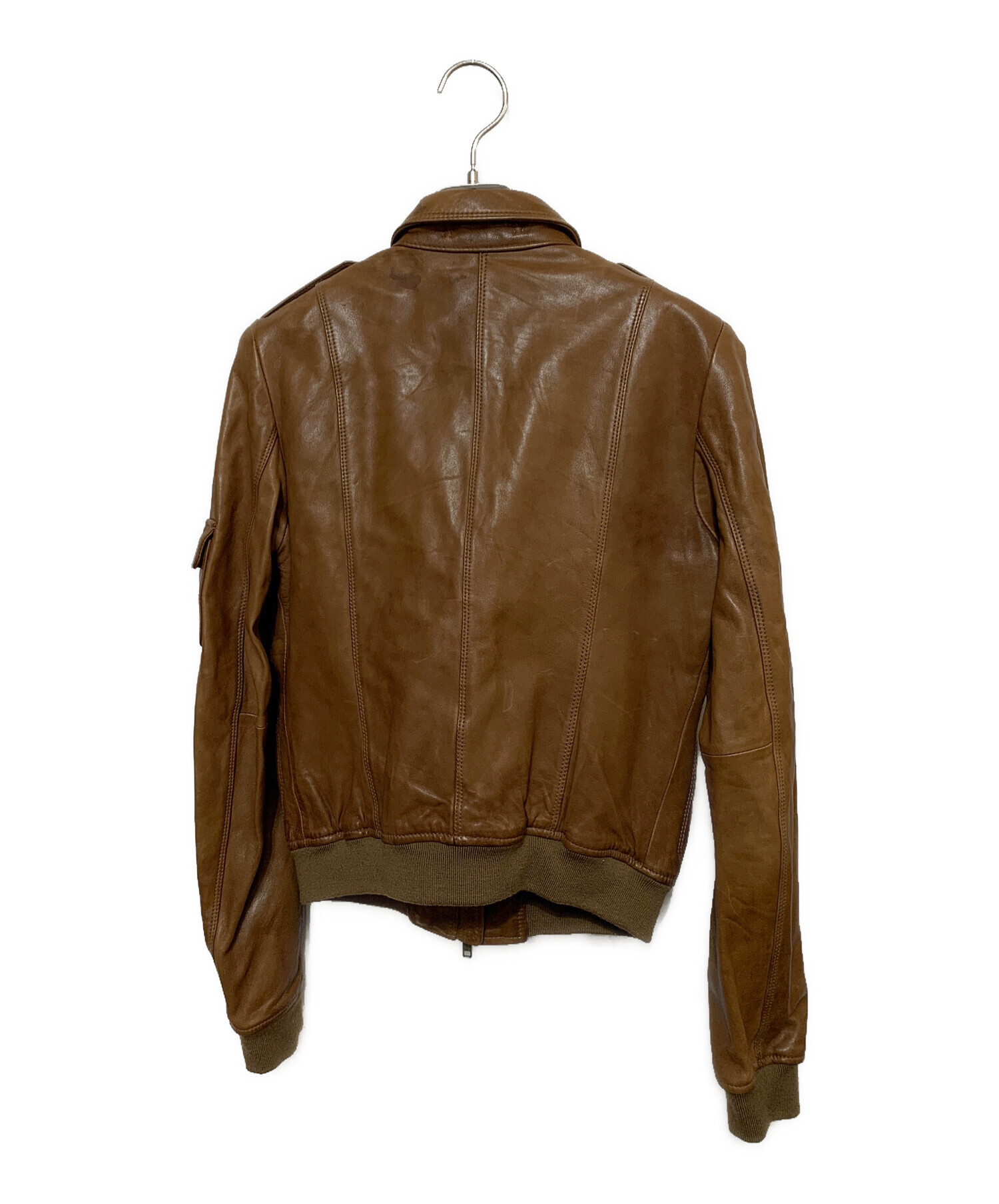 中古・古着通販】BURBERRY LONDON (バーバリーロンドン) ラムレザー