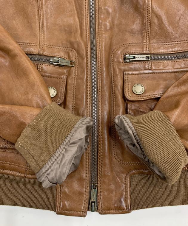 中古・古着通販】BURBERRY LONDON (バーバリーロンドン) ラムレザー