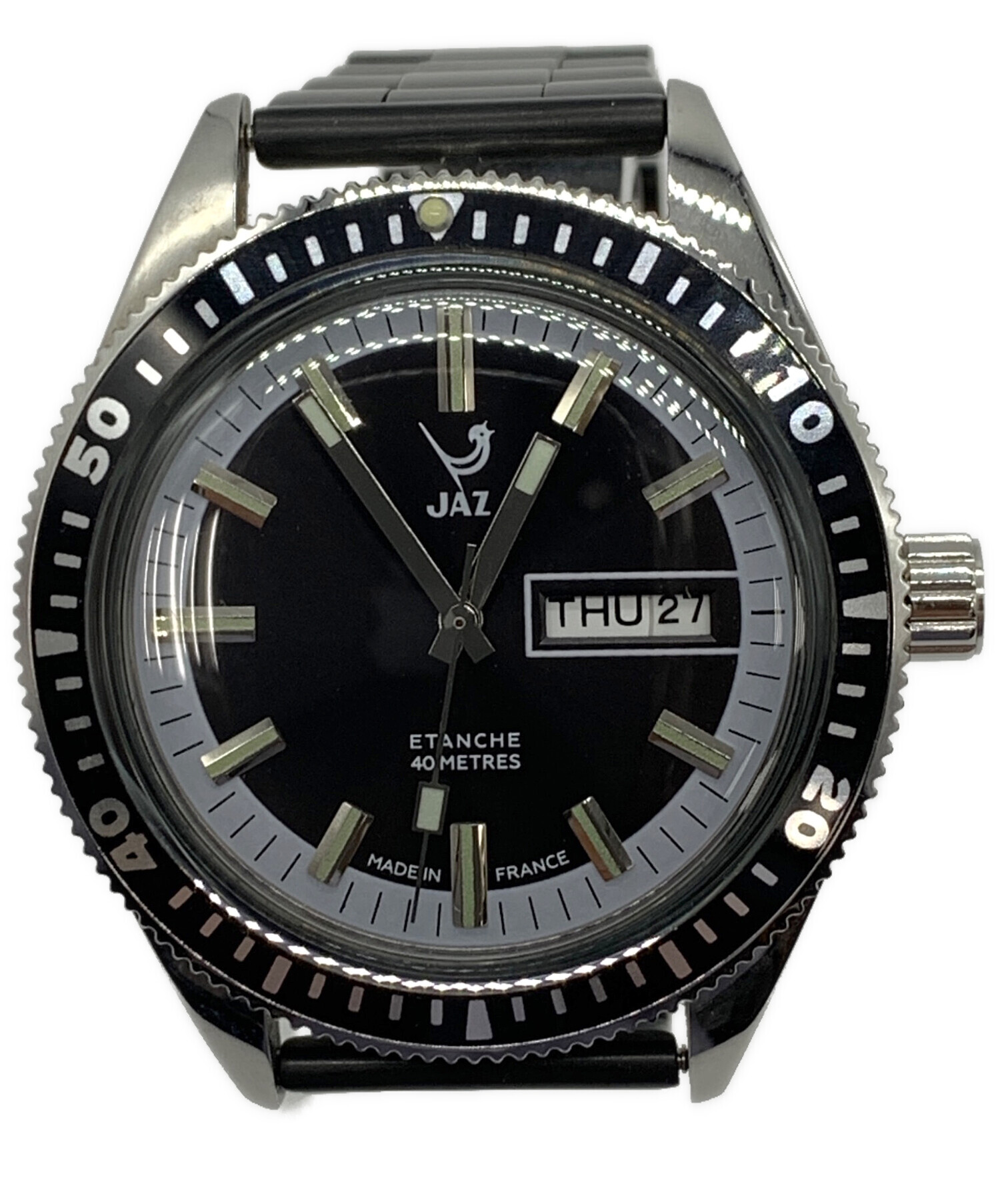 中古・古着通販】JAZ (JAZ) 腕時計 ブラック｜ブランド・古着通販