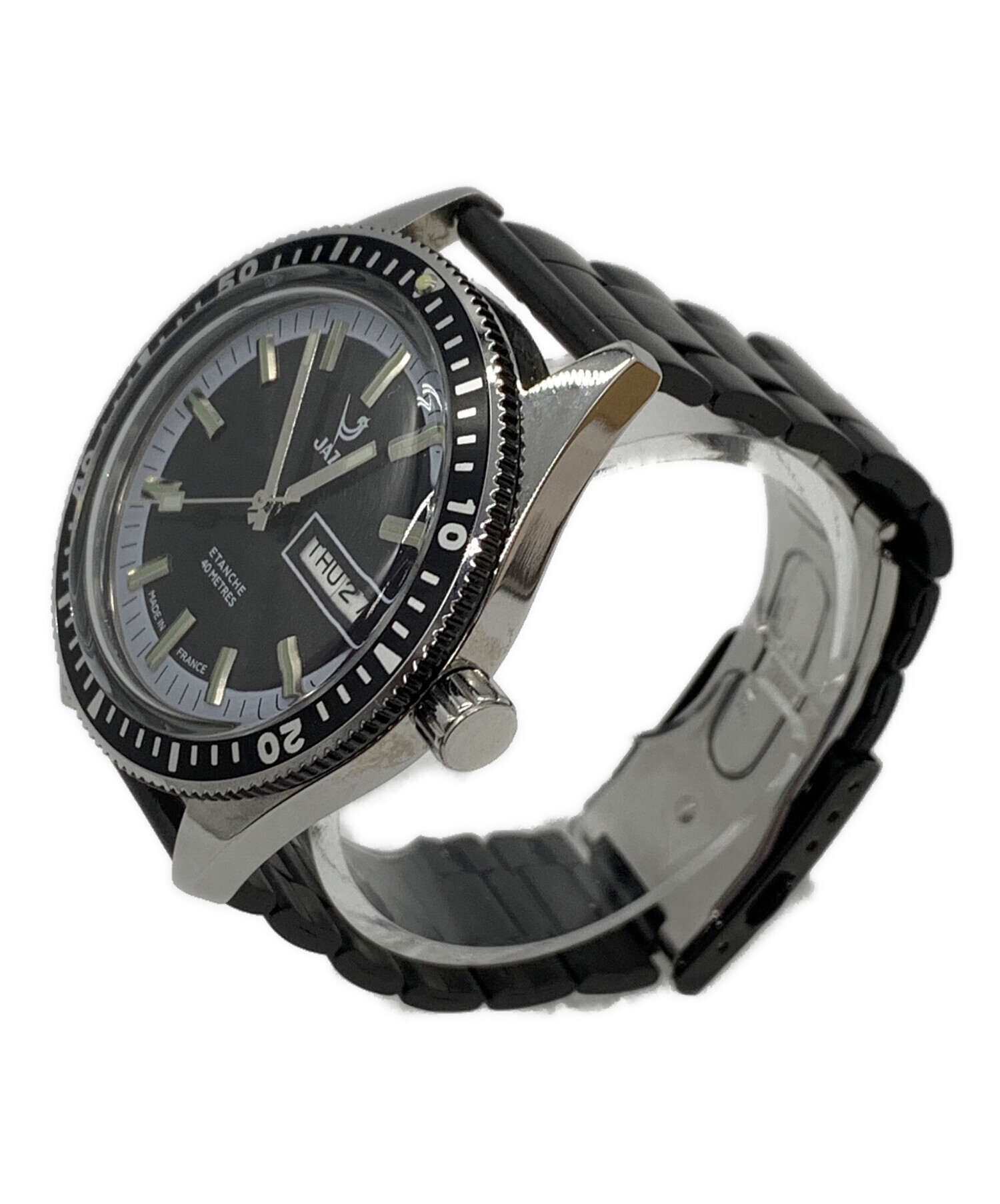 中古・古着通販】JAZ (JAZ) 腕時計 ブラック｜ブランド・古着通販