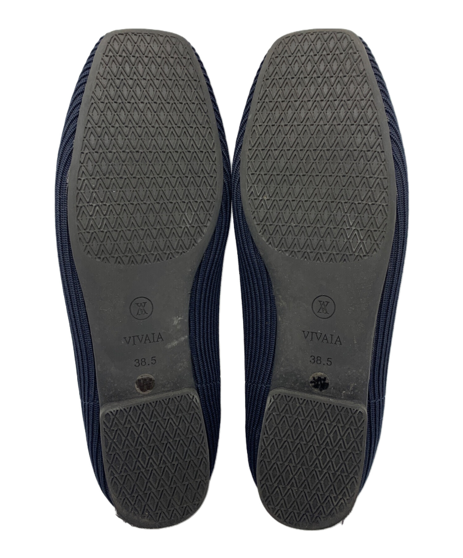 中古・古着通販】VIVAIA (ビバイア) パンプス ネイビー サイズ:38.5