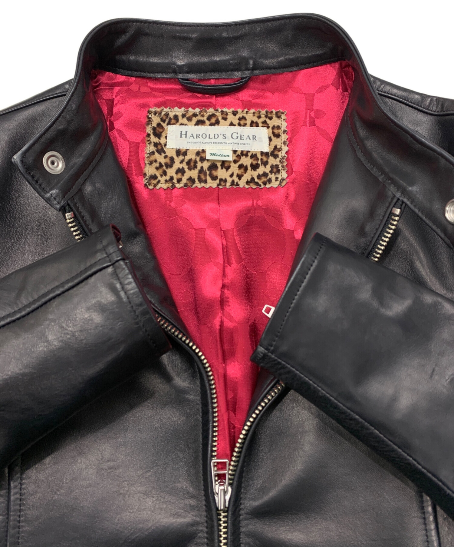 中古・古着通販】HAROLDS GEAR (ハロルズギア) レザージャケット