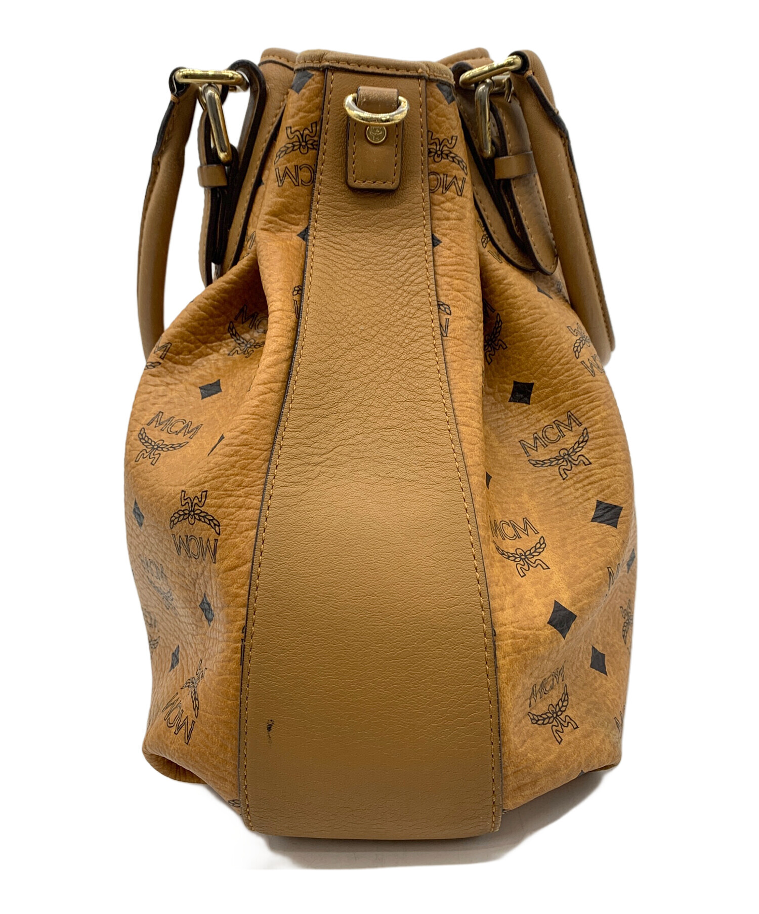 中古・古着通販】MCM (エムシーエム) 2WAYバッグ ブラウン|ブランド 中古・古着通販】MCM (エムシーエム) 2WAYバッグ ブラウン|ブランド
