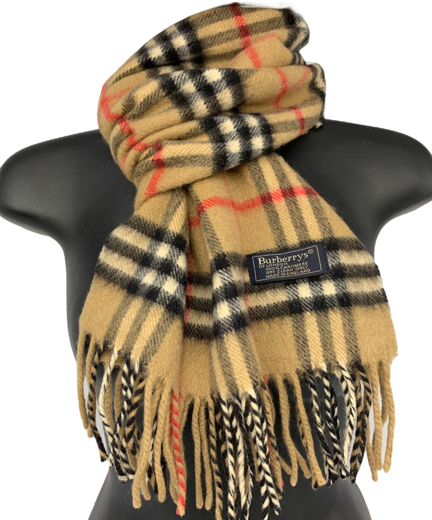 中古・古着通販】Burberry's (バーバリーズ) カシミアマフラー