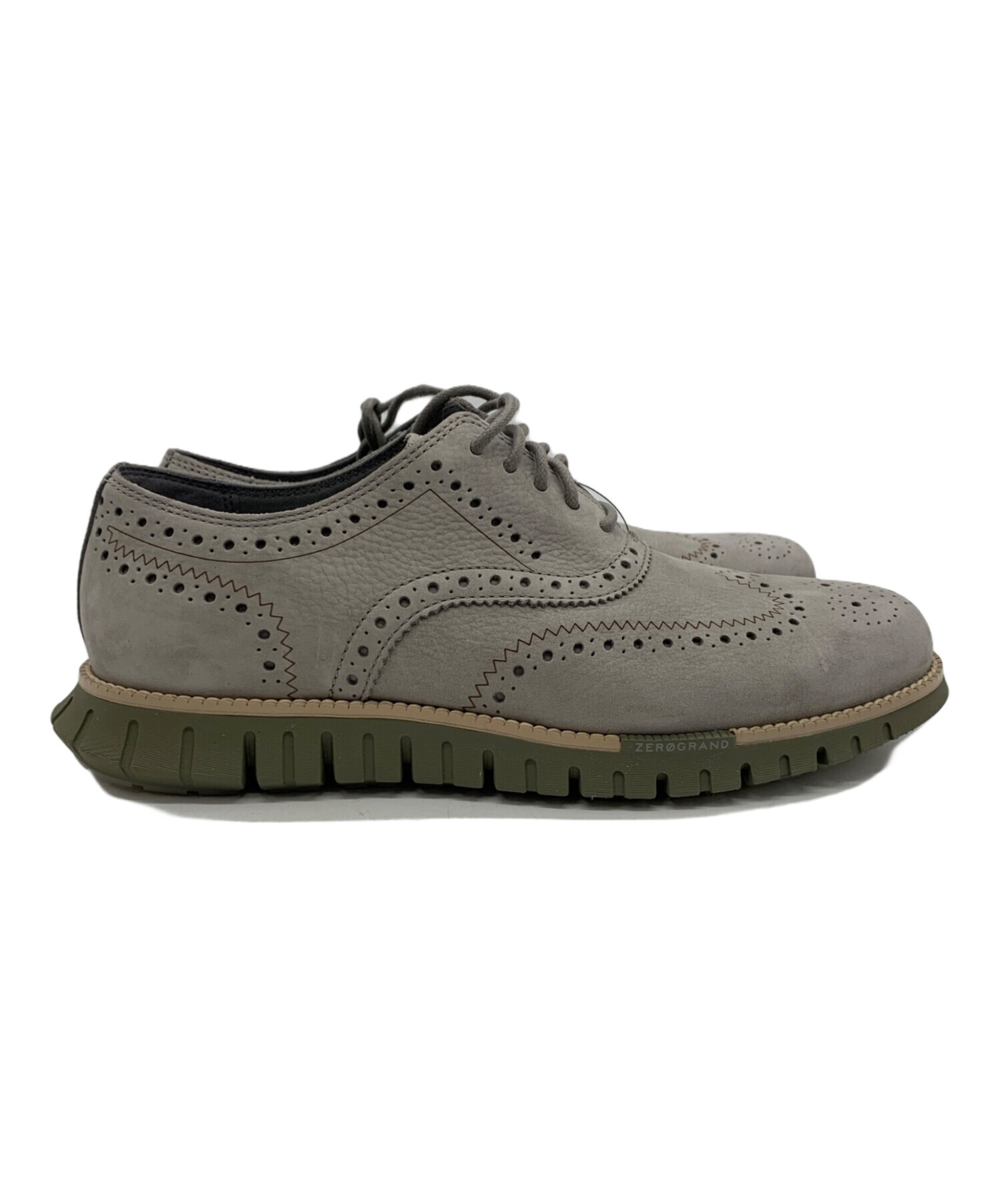 コールハーン　ゼログランド　2足まとめ売り　9W　27cm　ウィングチップ 中古・古着通販】COLE HAAN (コールハーン) ゼログランド リマスタード