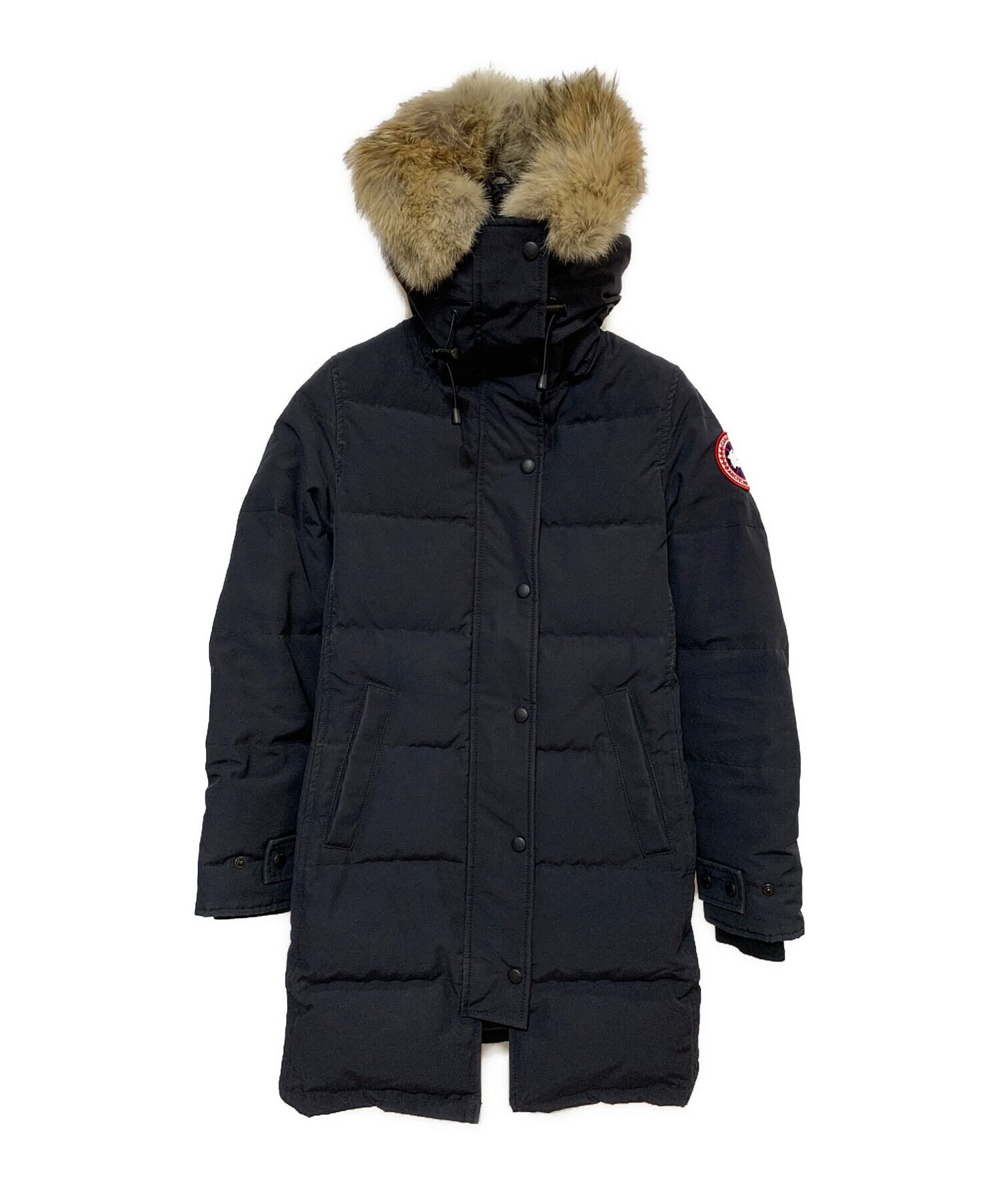 中古・古着通販】CANADA GOOSE (カナダグース) ダウンコート ネイビー