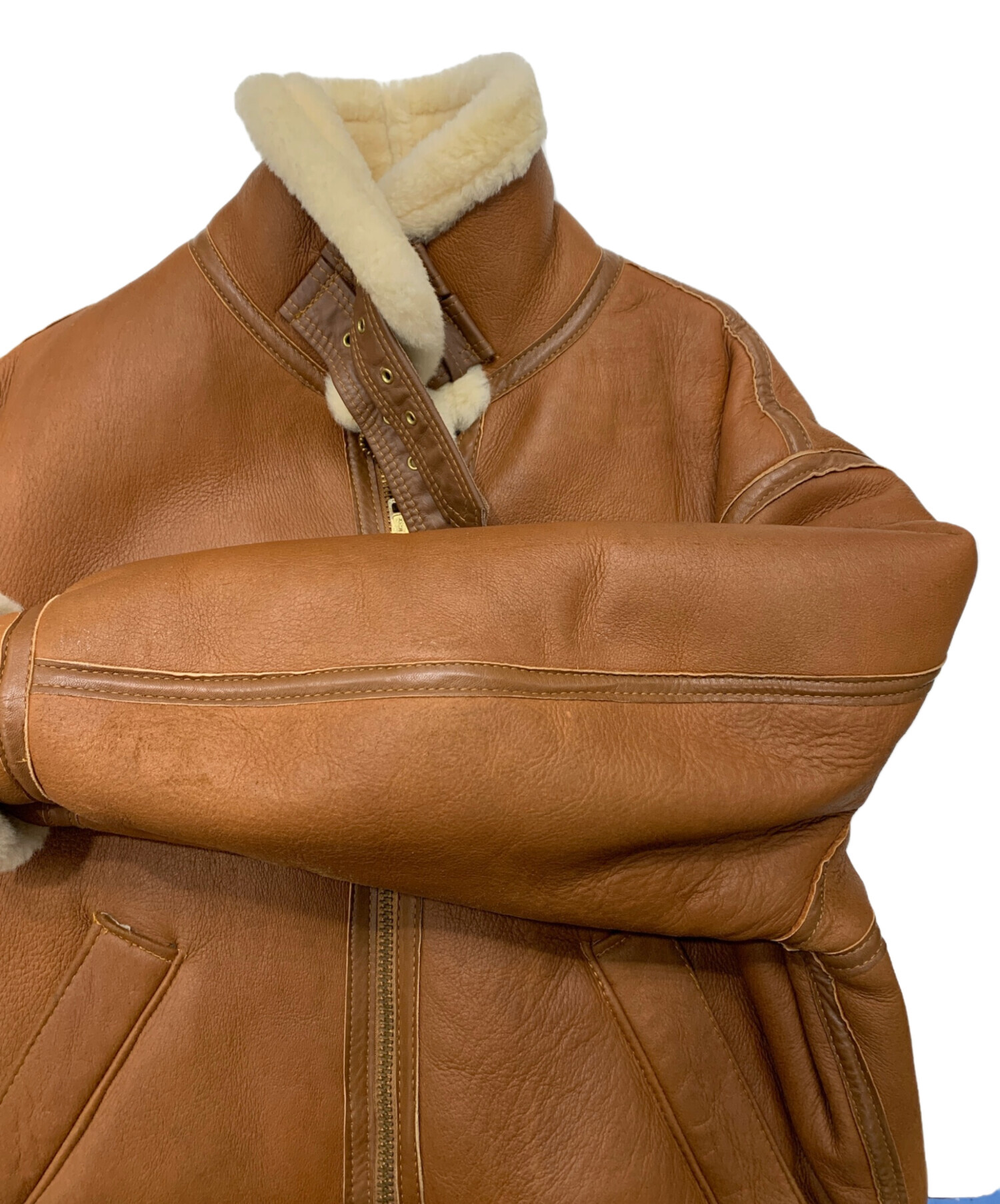 中古・古着通販】US SHEEPSKIN (USシープスキン) B-3ムートン 