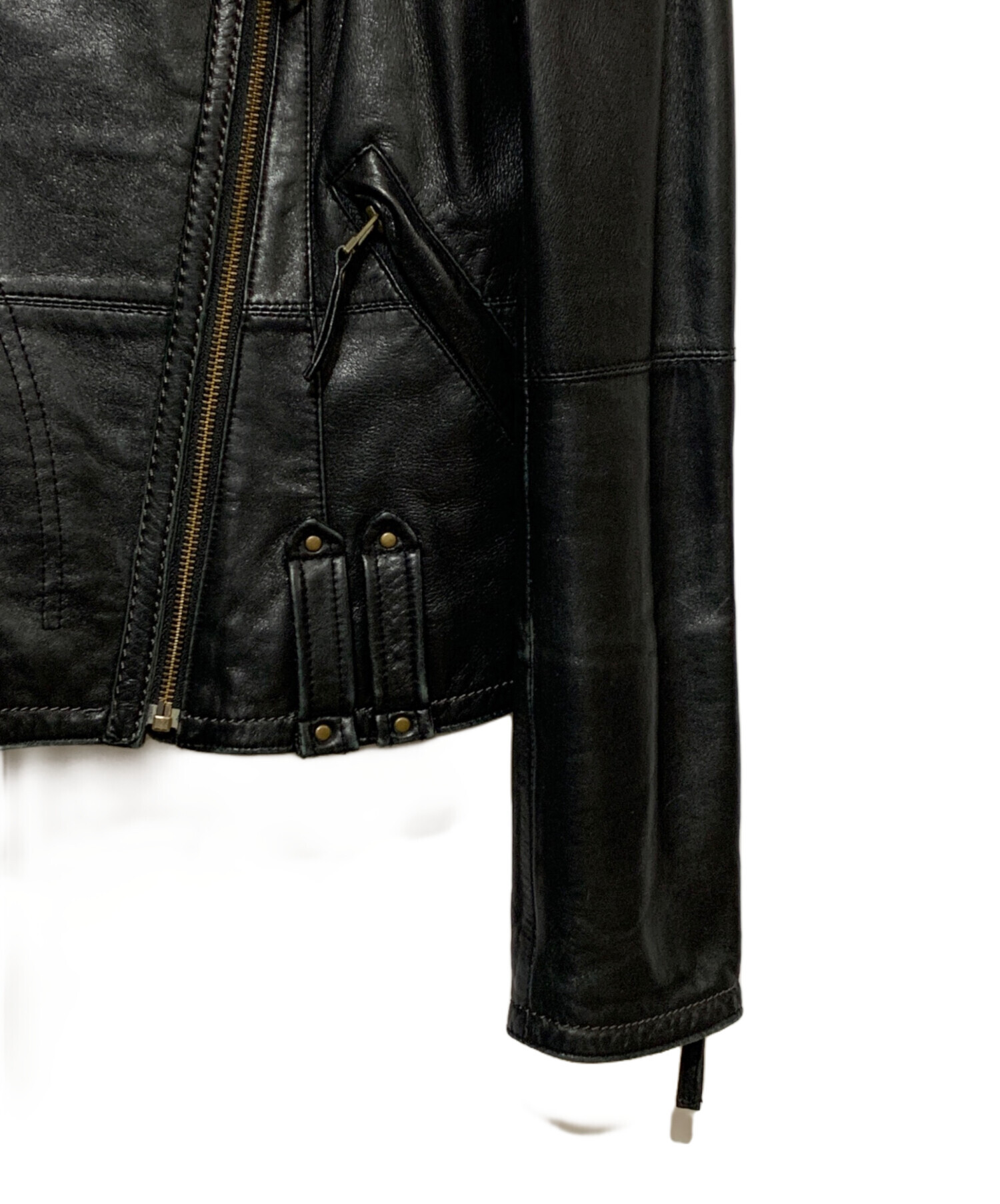 Fashiongirl22 バーバリーブルーレーベル ラムレザー 中古・古着通販】BURBERRY BLUE LABEL (バーバリーロンドンブルー