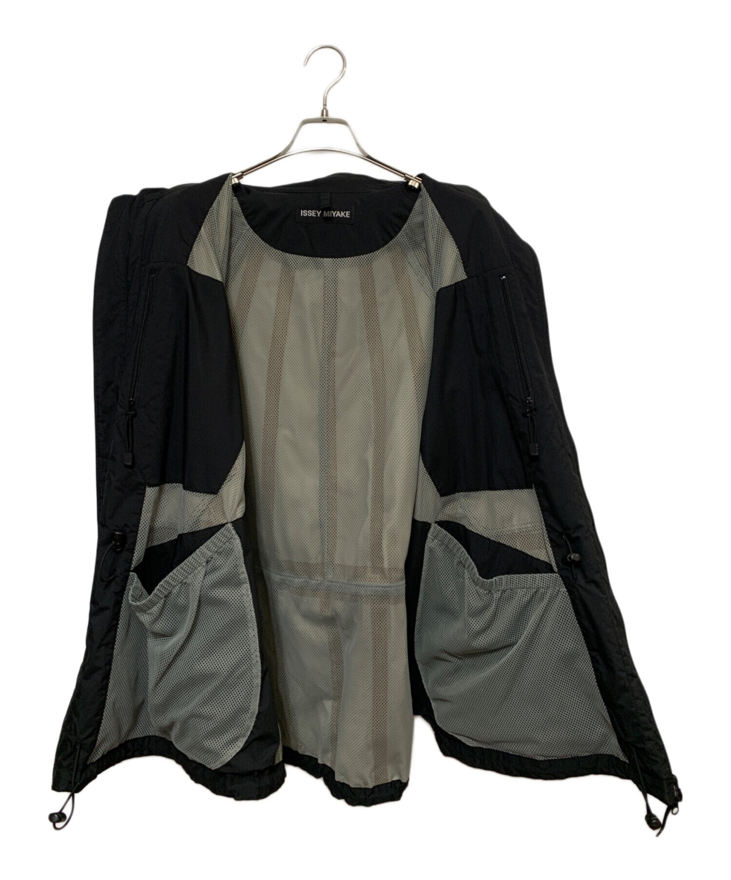 中古・古着通販】ISSEY MIYAKE (イッセイミヤケ) ジップコート