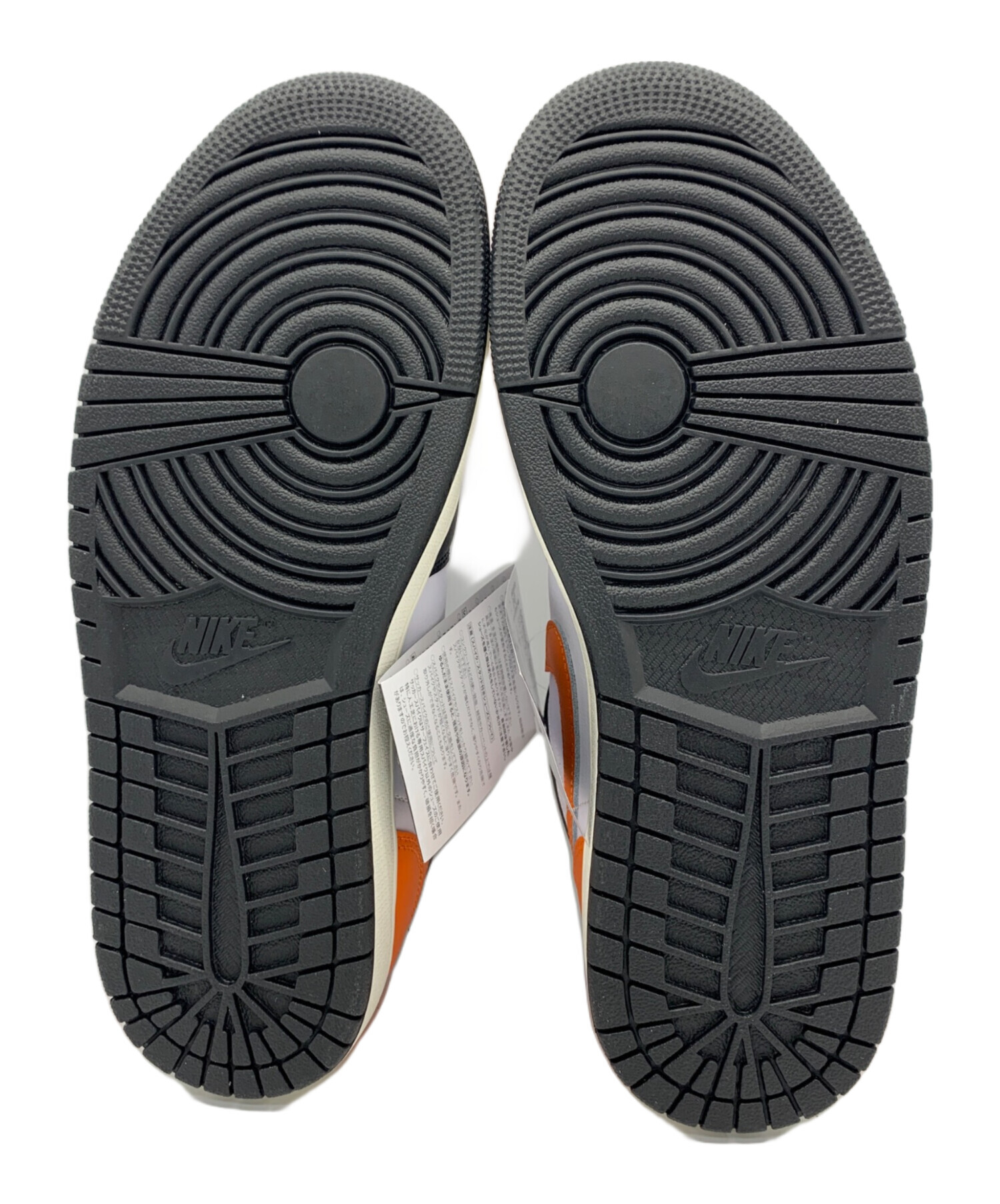 中古・古着通販】NIKE (ナイキ) AIR JORDAN 1 LOW ブラック×オレンジ 