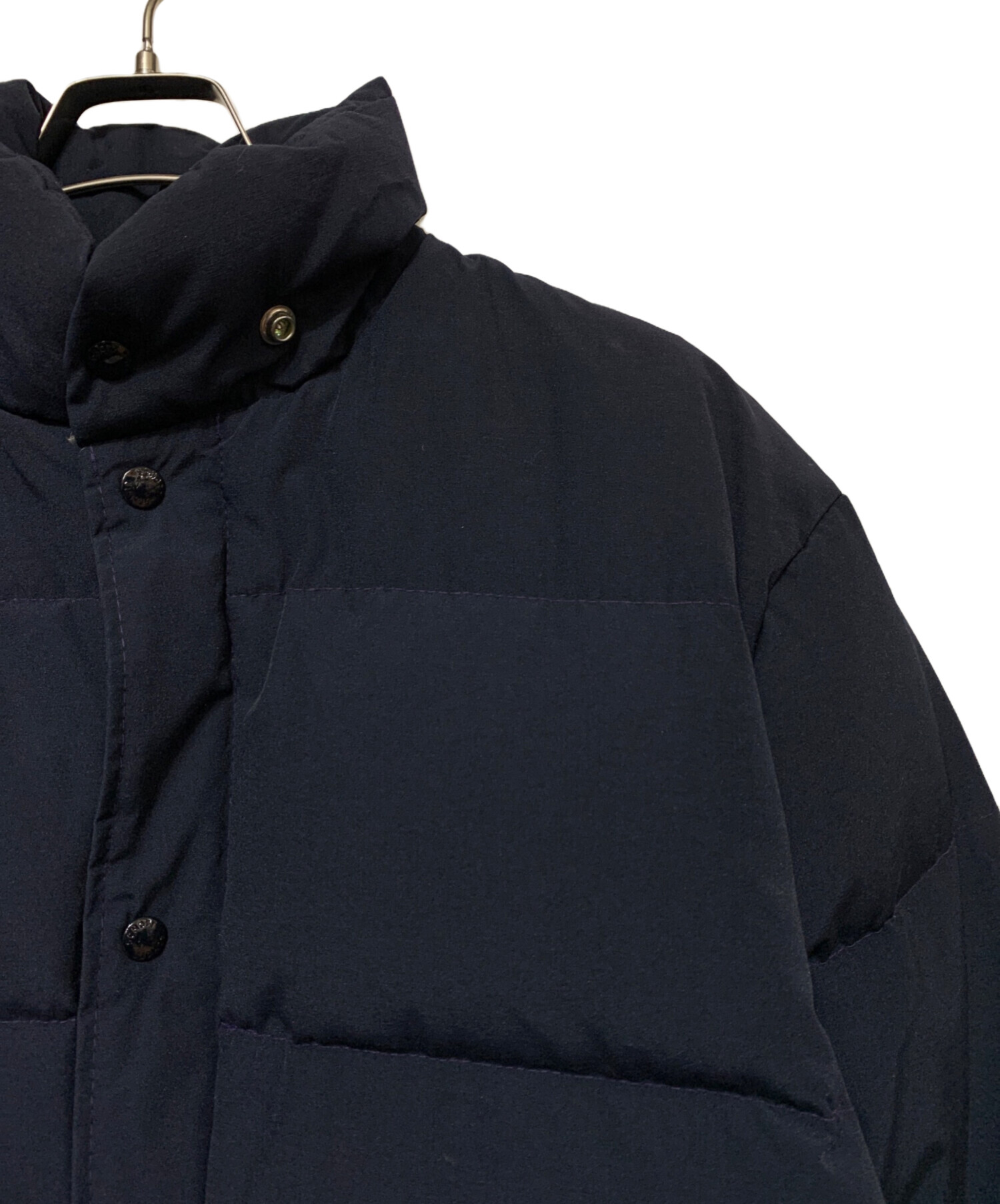 中古・古着通販】Schott (ショット) ダウンジャケット ネイビー サイズ