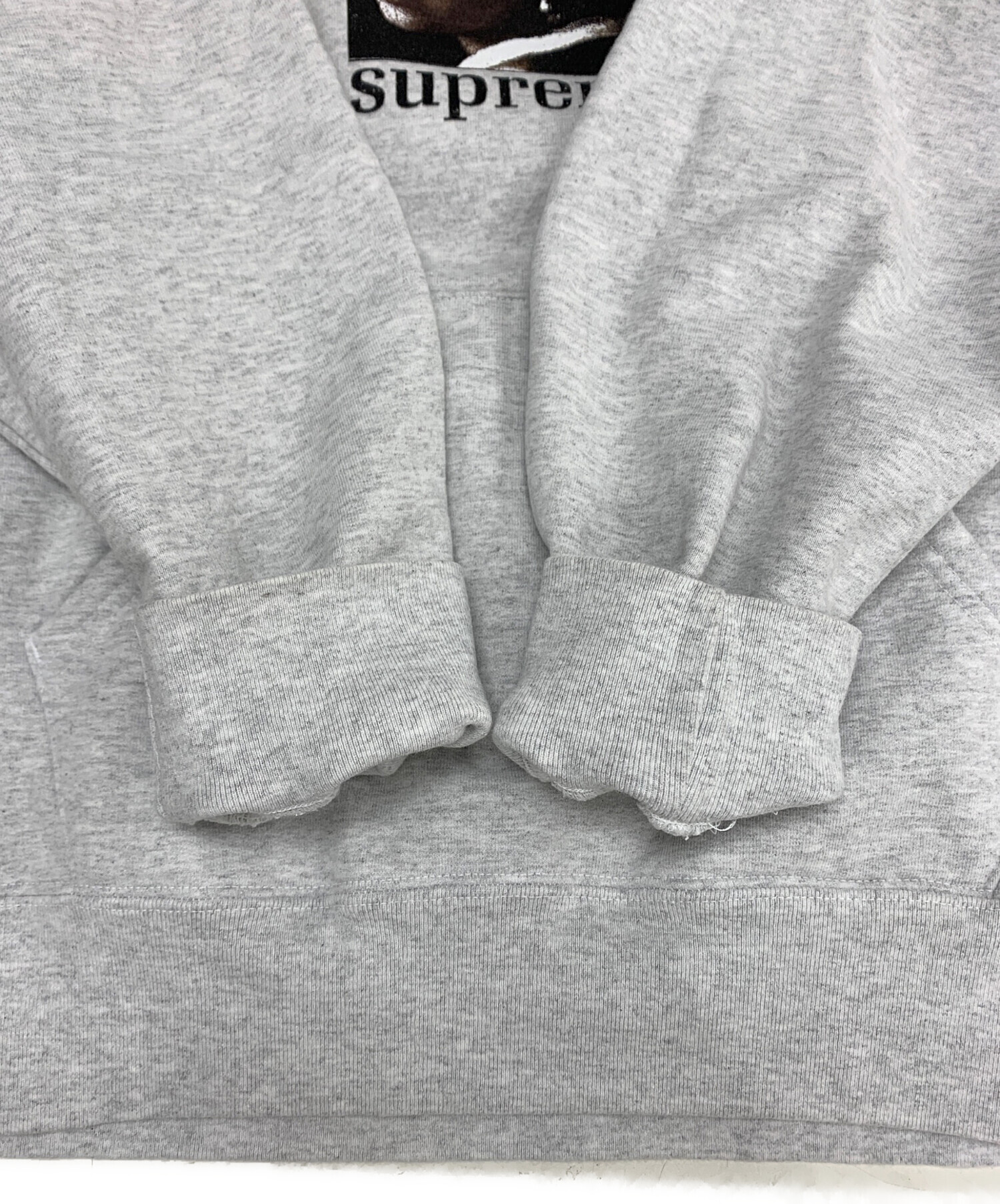 早い者勝ち　古着　2000年中期Supreme グレー スウェット トレーナー 中古・古着通販】SUPREME (シュプリーム) Pearl Hooded Sweatshirt