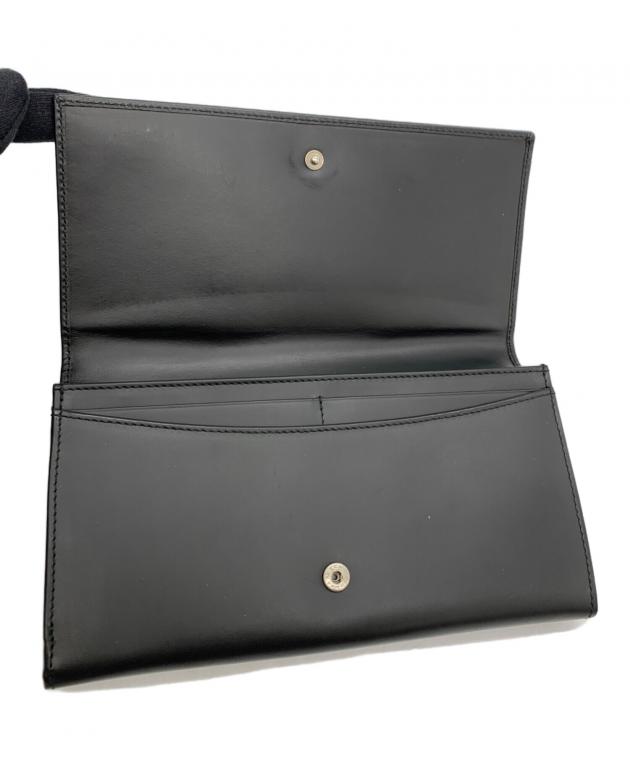 GUCCI Gマーク 長財布 ブラック 新品未使用品ビンテージ 中古・古着通販】GUCCI (グッチ) Gロゴ長財布 ブラック｜ブランド