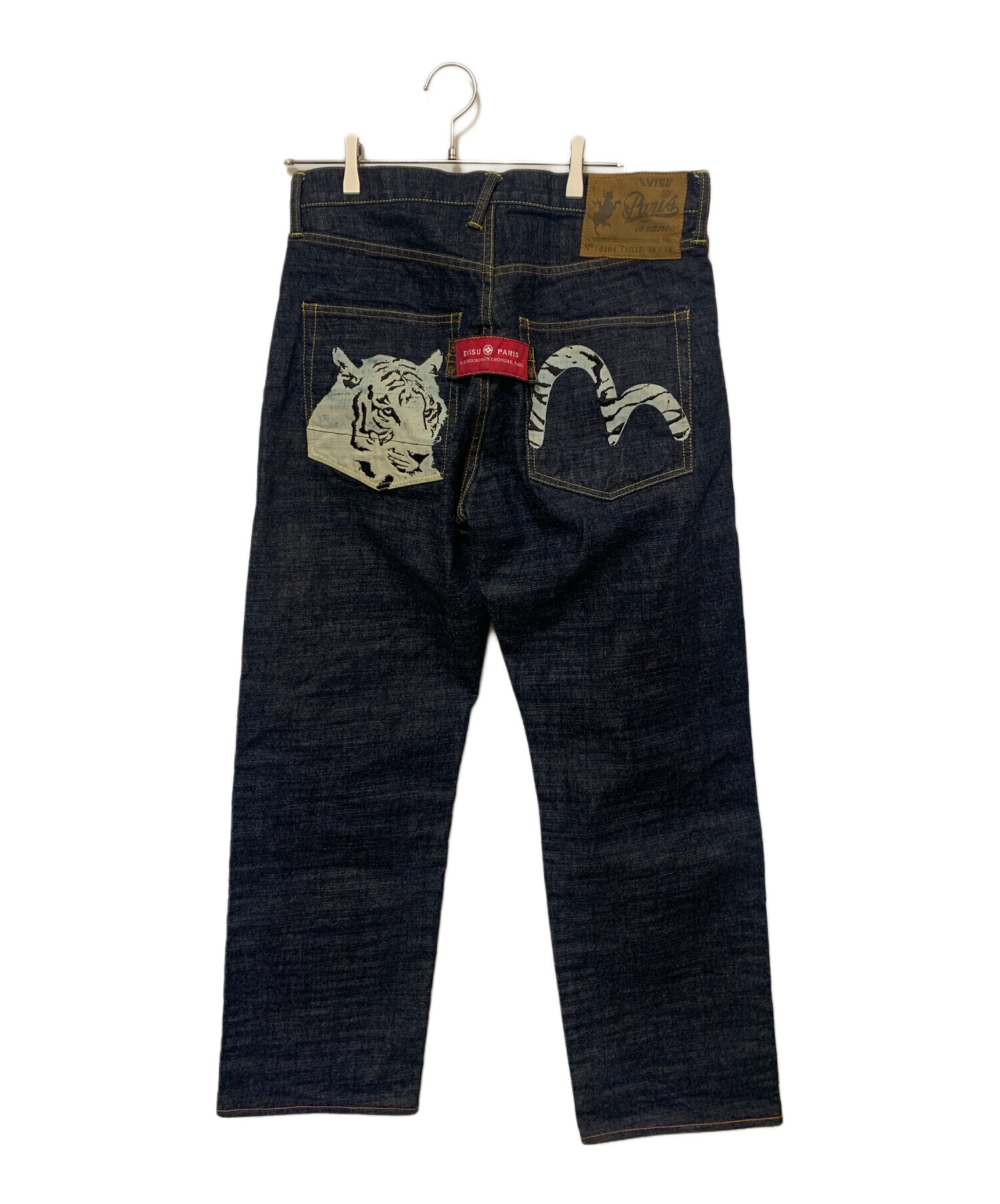 中古・古着通販】EVISU (エヴィス) 赤耳セルビッチ インディゴ サイズ