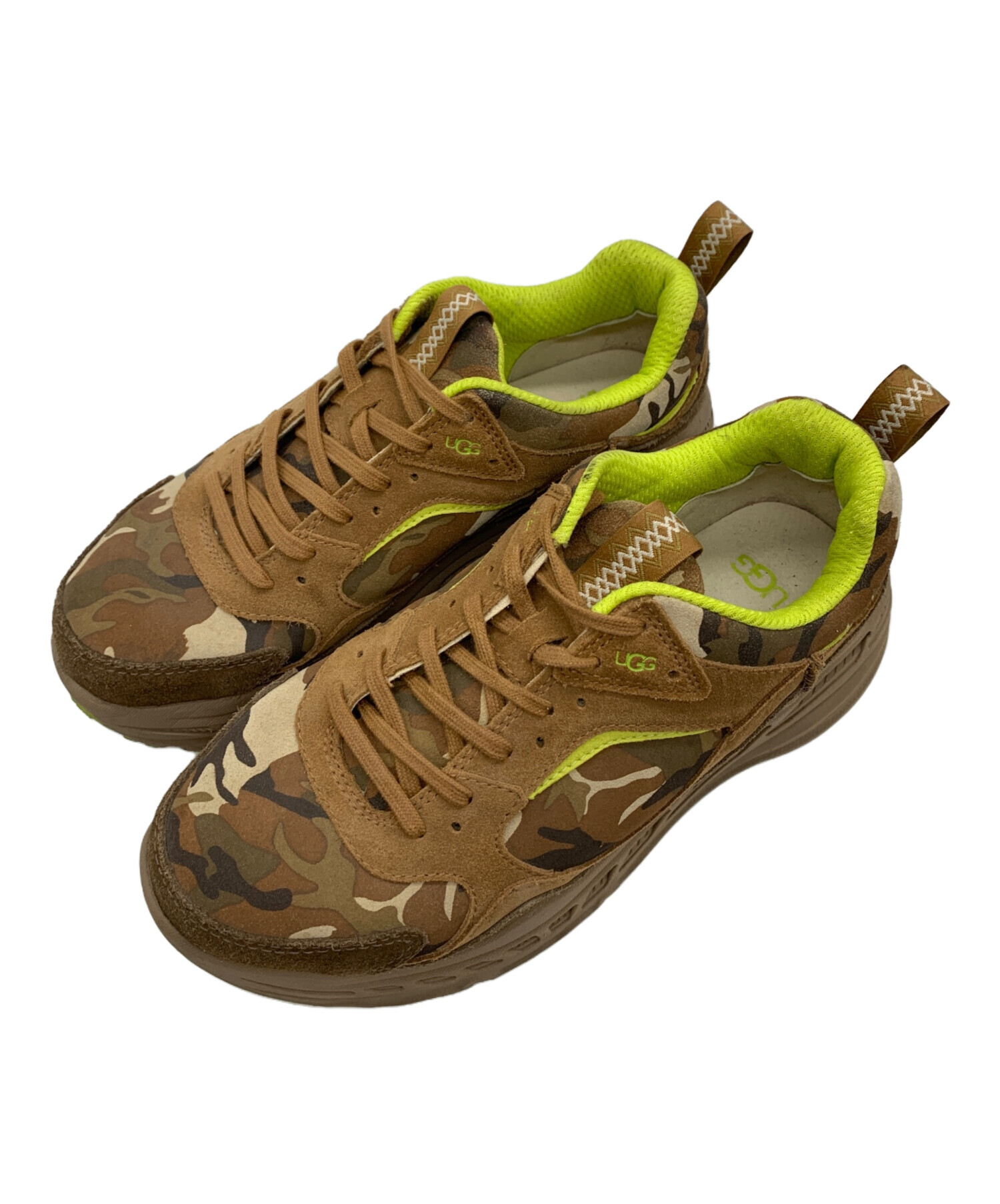 中古・古着通販】UGG (アグ) CA805 CAMO ブラウン×ライトグリーン 