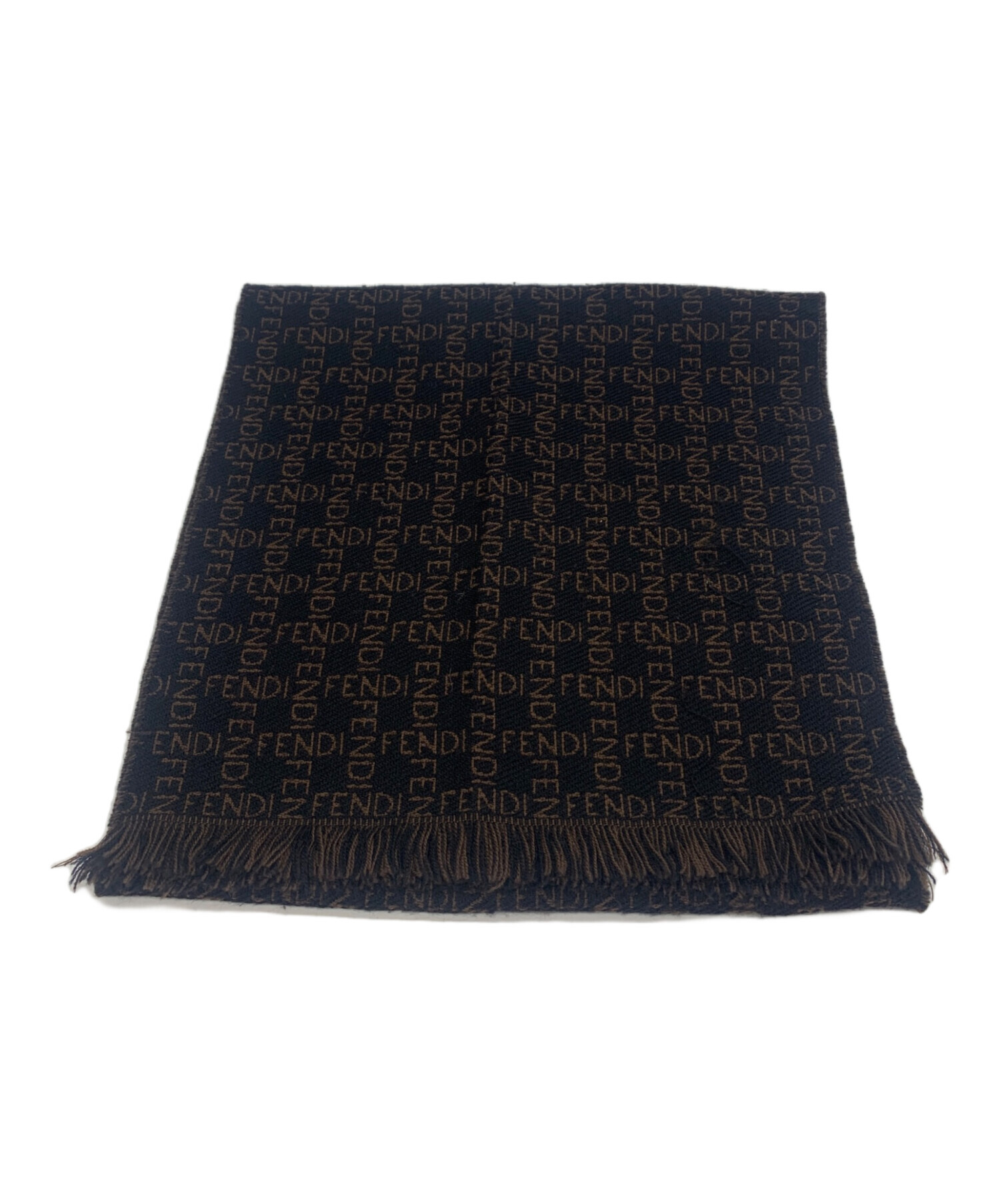 中古・古着通販】FENDI (フェンディ) マフラー ブラウン｜ブランド