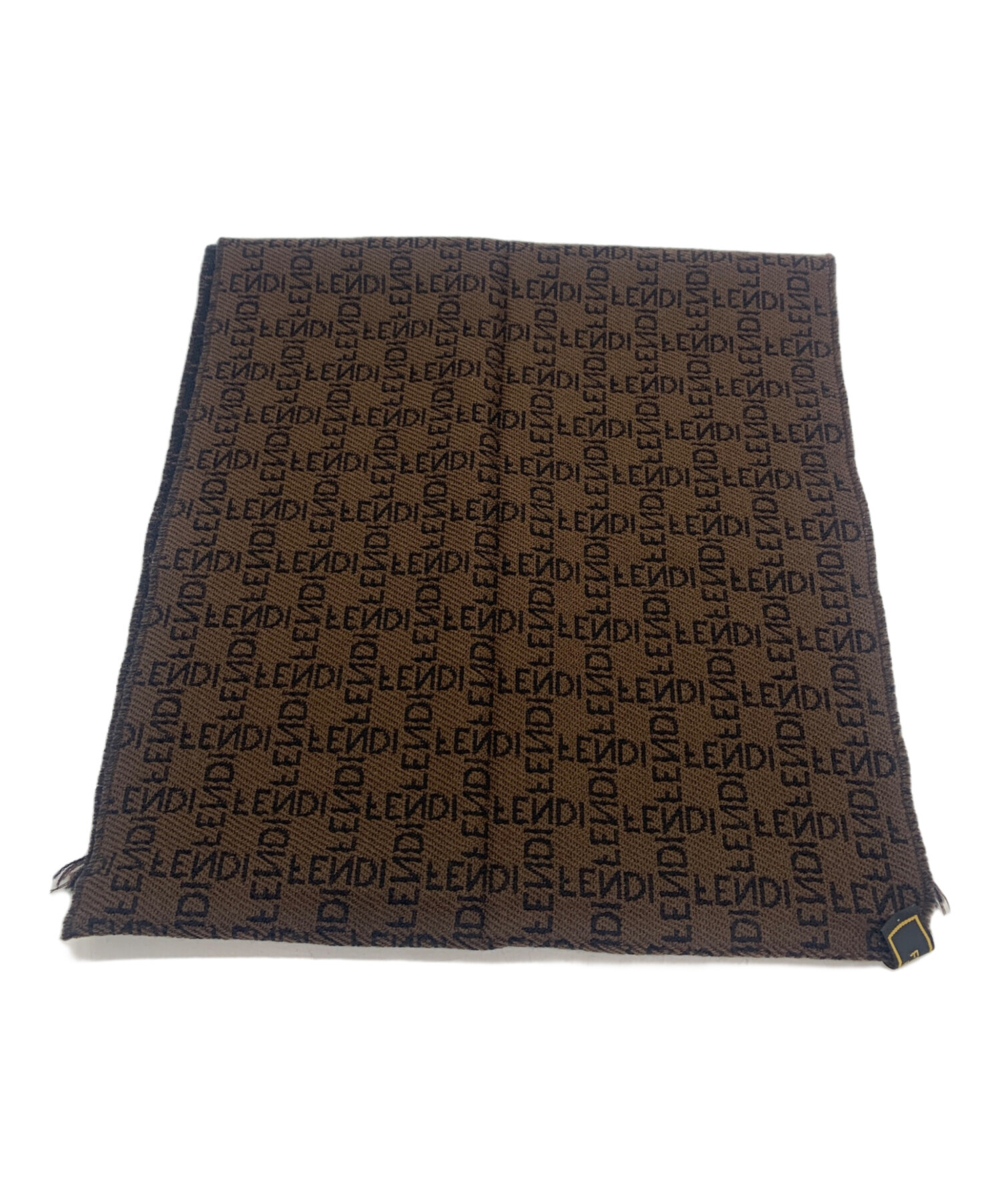 中古・古着通販】FENDI (フェンディ) マフラー ブラウン｜ブランド