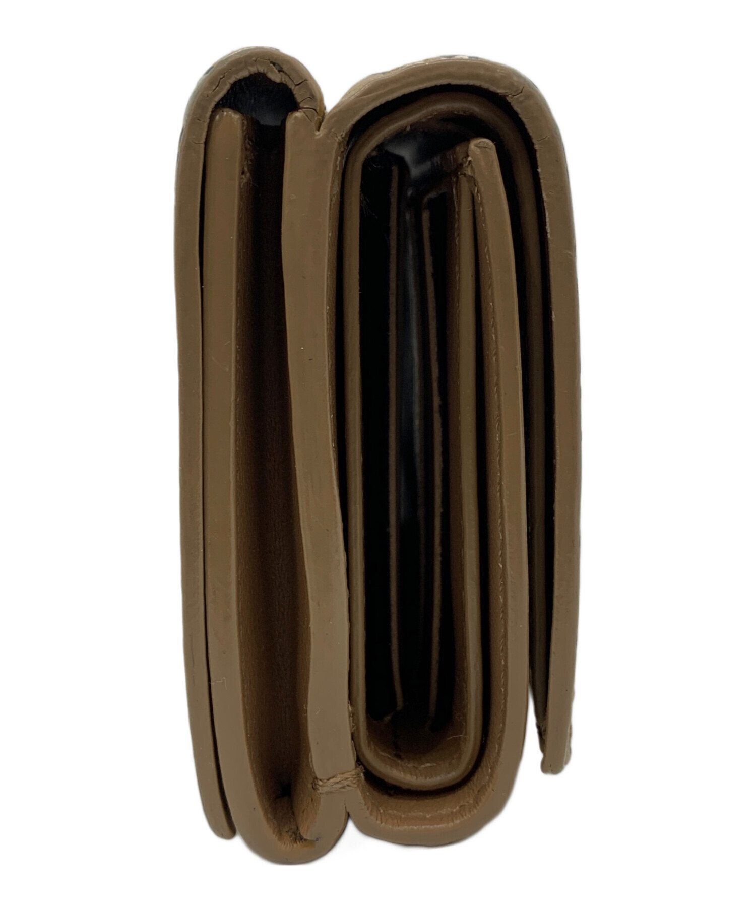 中古・古着通販】BURBERRY (バーバリー) モノグラム柄 3つ折り財布