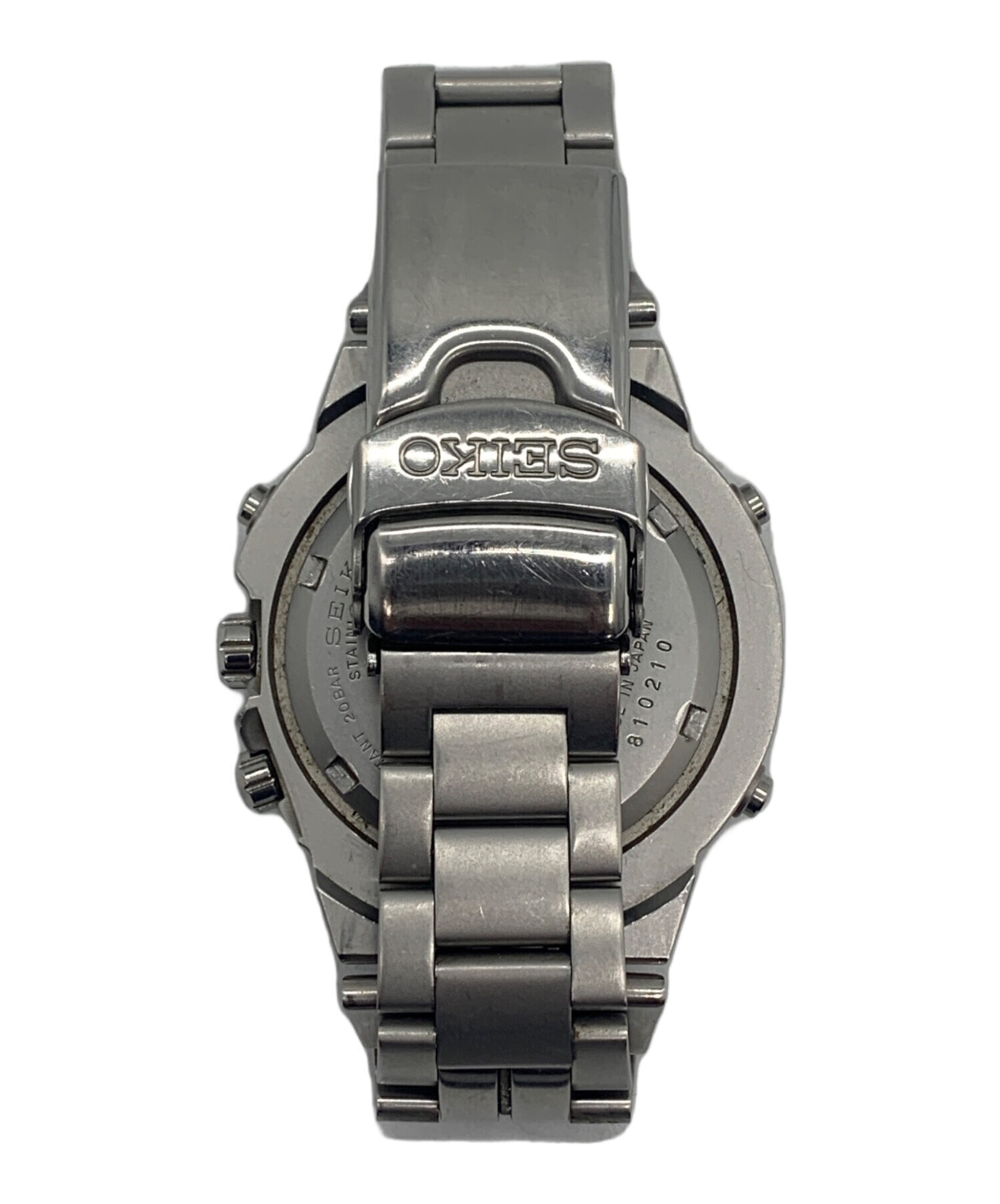 中古・古着通販】SEIKO (セイコー) Chronograph イエロー｜ブランド