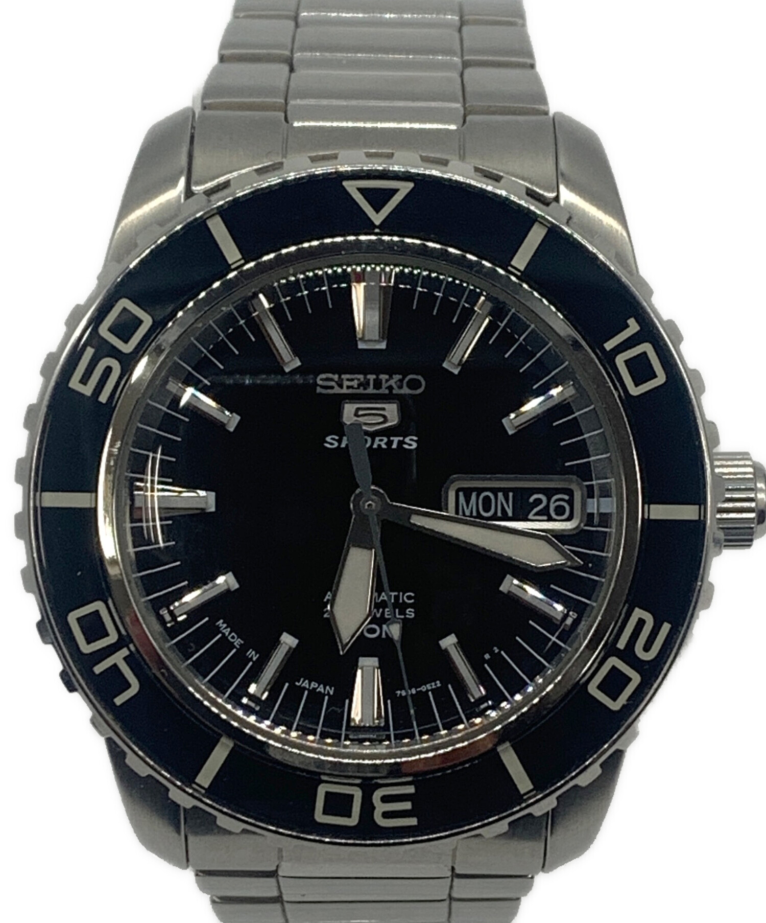 中古・古着通販】SEIKO (セイコー) ファイブスポーツ ブラック 