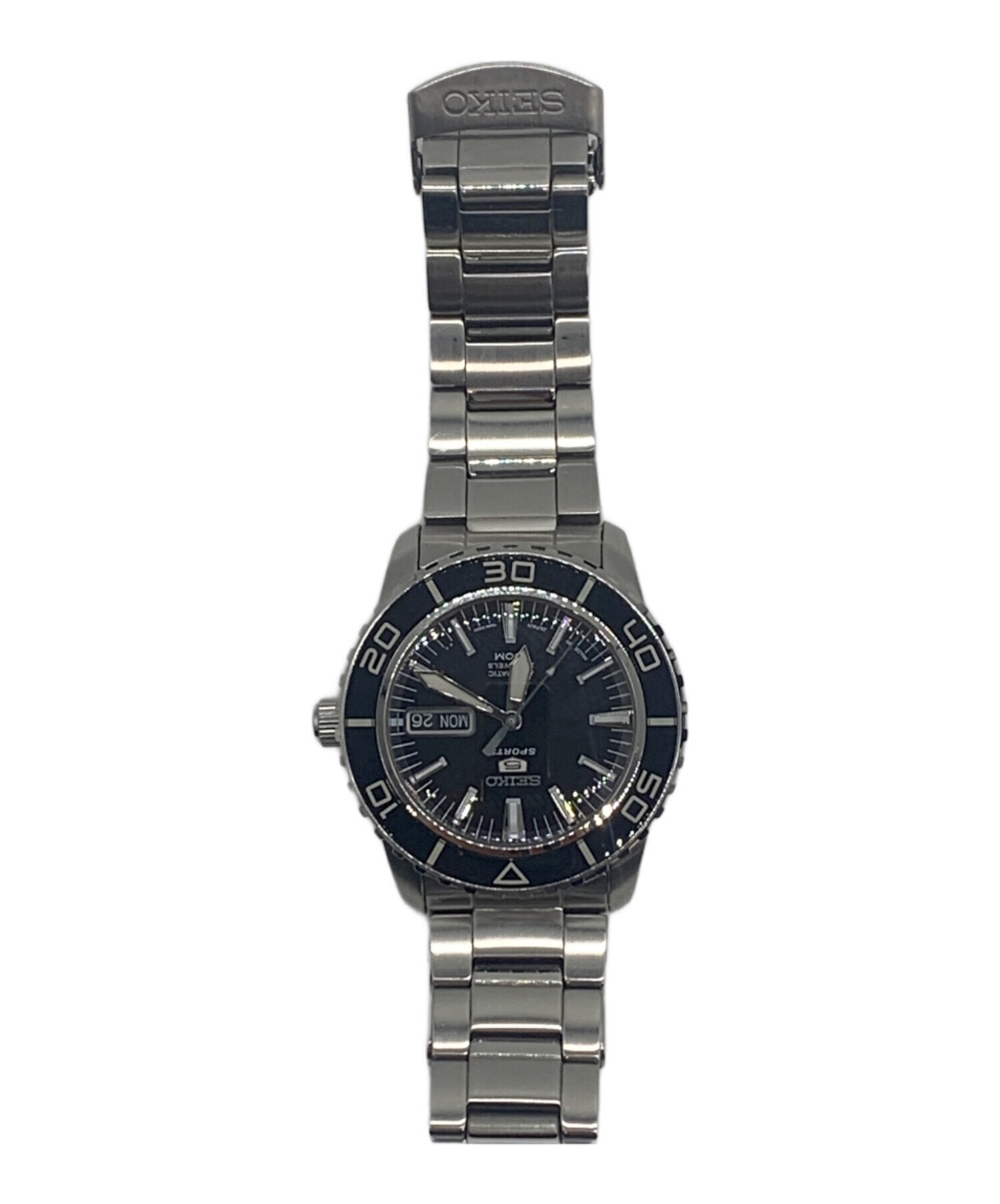 中古・古着通販】SEIKO (セイコー) ファイブスポーツ ブラック