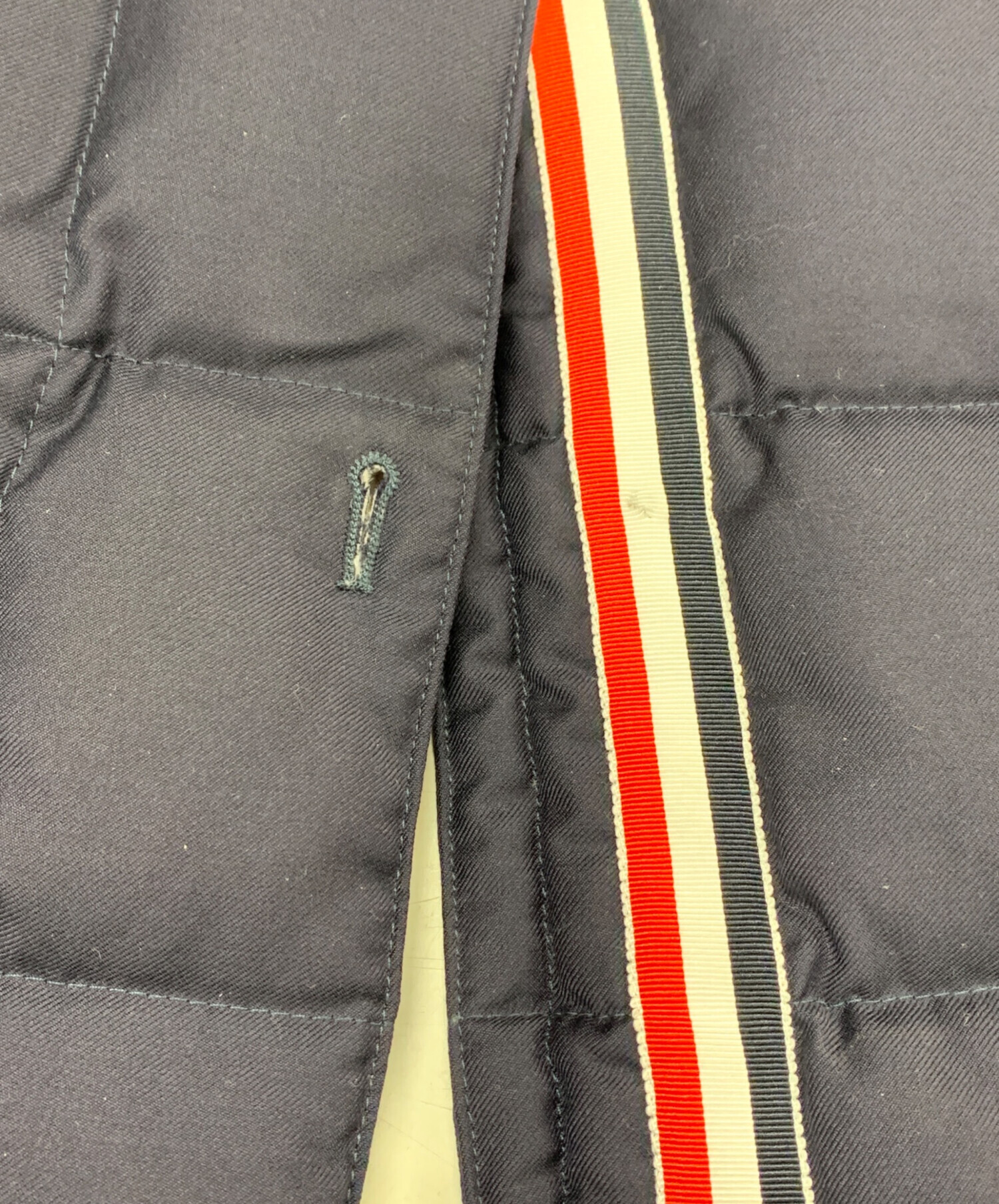 中古・古着通販】Thom Browne (トムブラウン) ダウンコート ネイビー