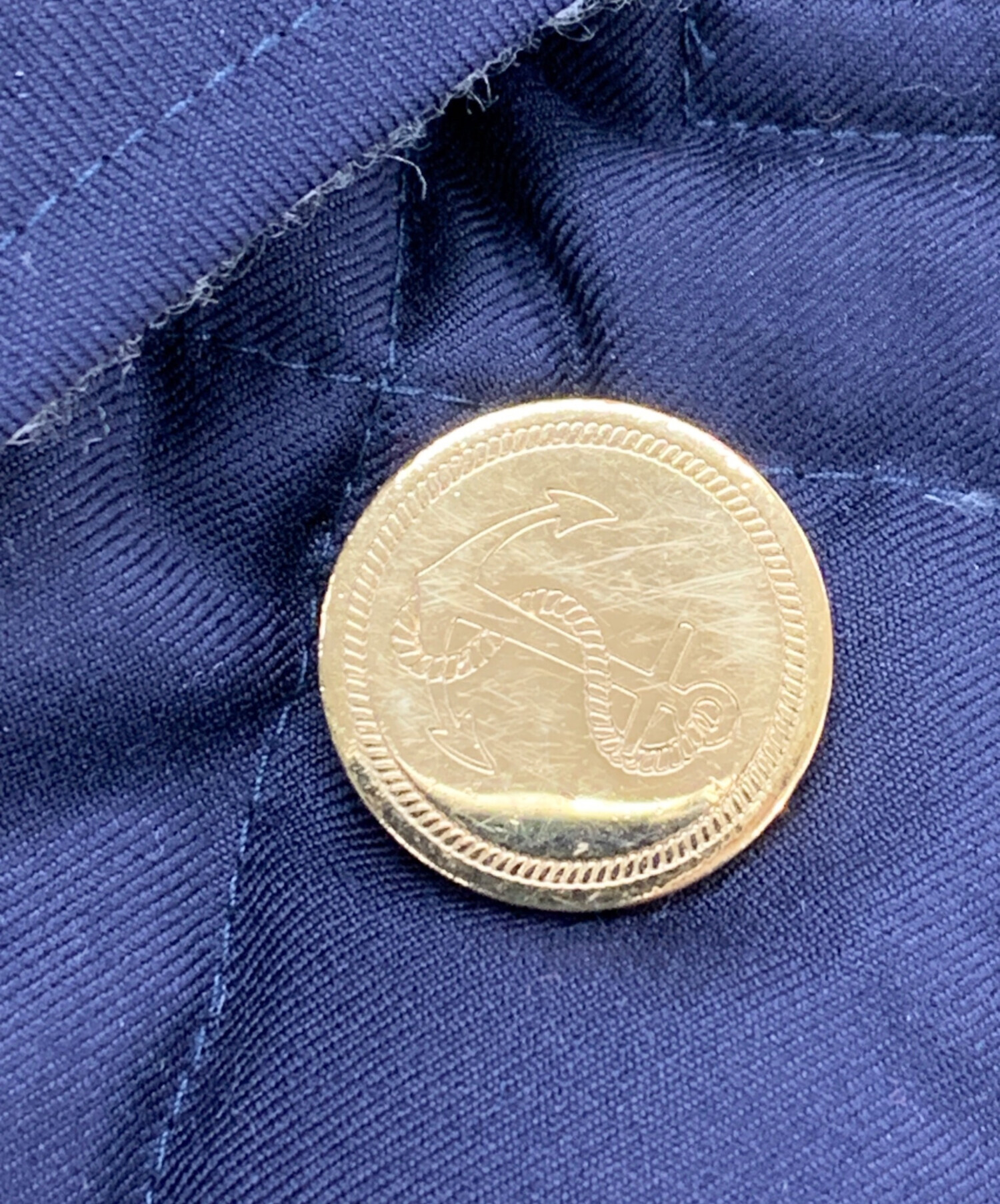 中古・古着通販】Thom Browne (トムブラウン) ダウンコート ネイビー