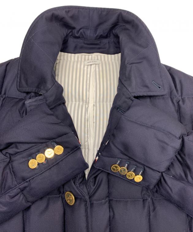 中古・古着通販】Thom Browne (トムブラウン) ダウンコート ネイビー