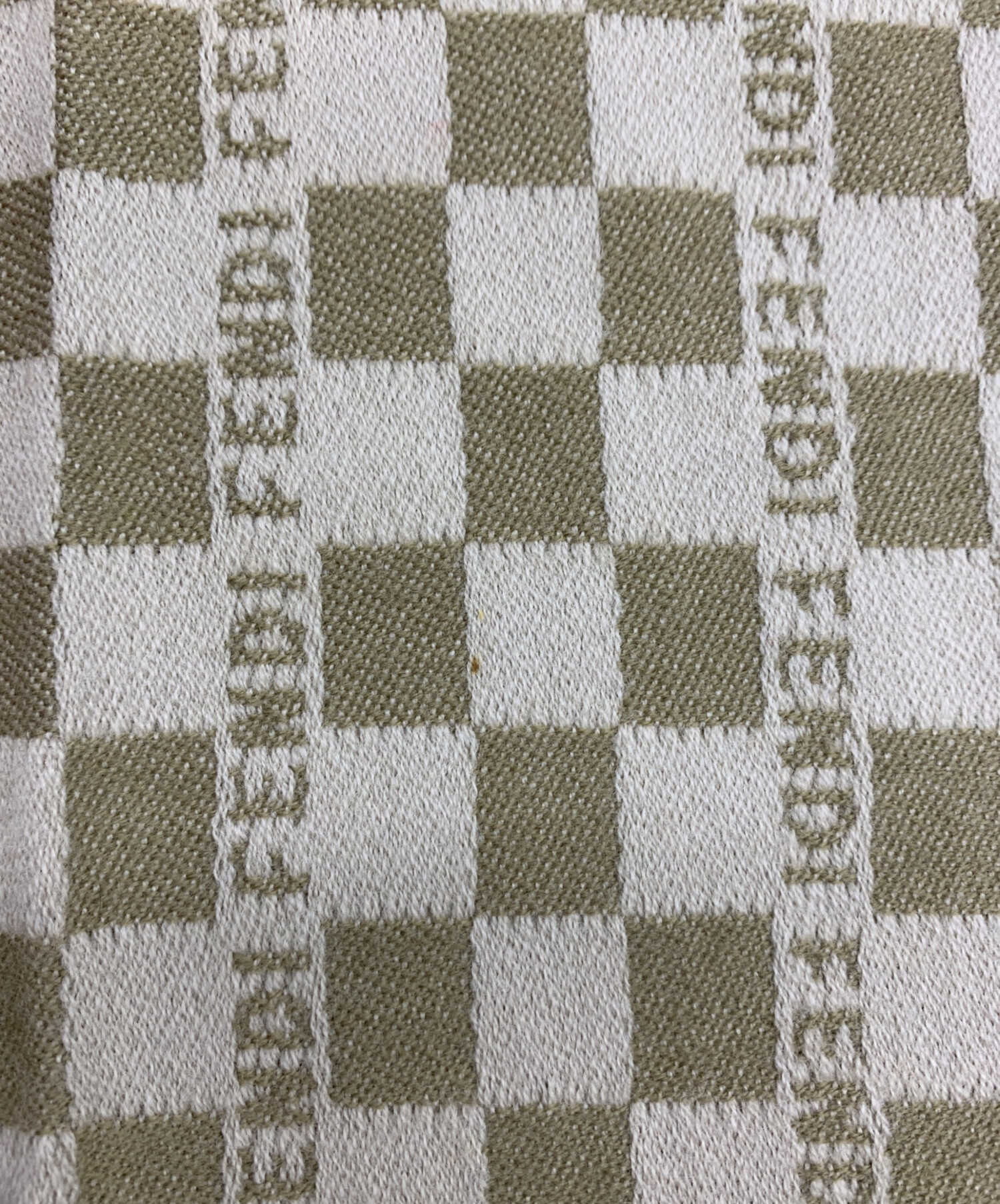 中古・古着通販】FENDI (フェンディ) ウール100% マフラー ベージュ