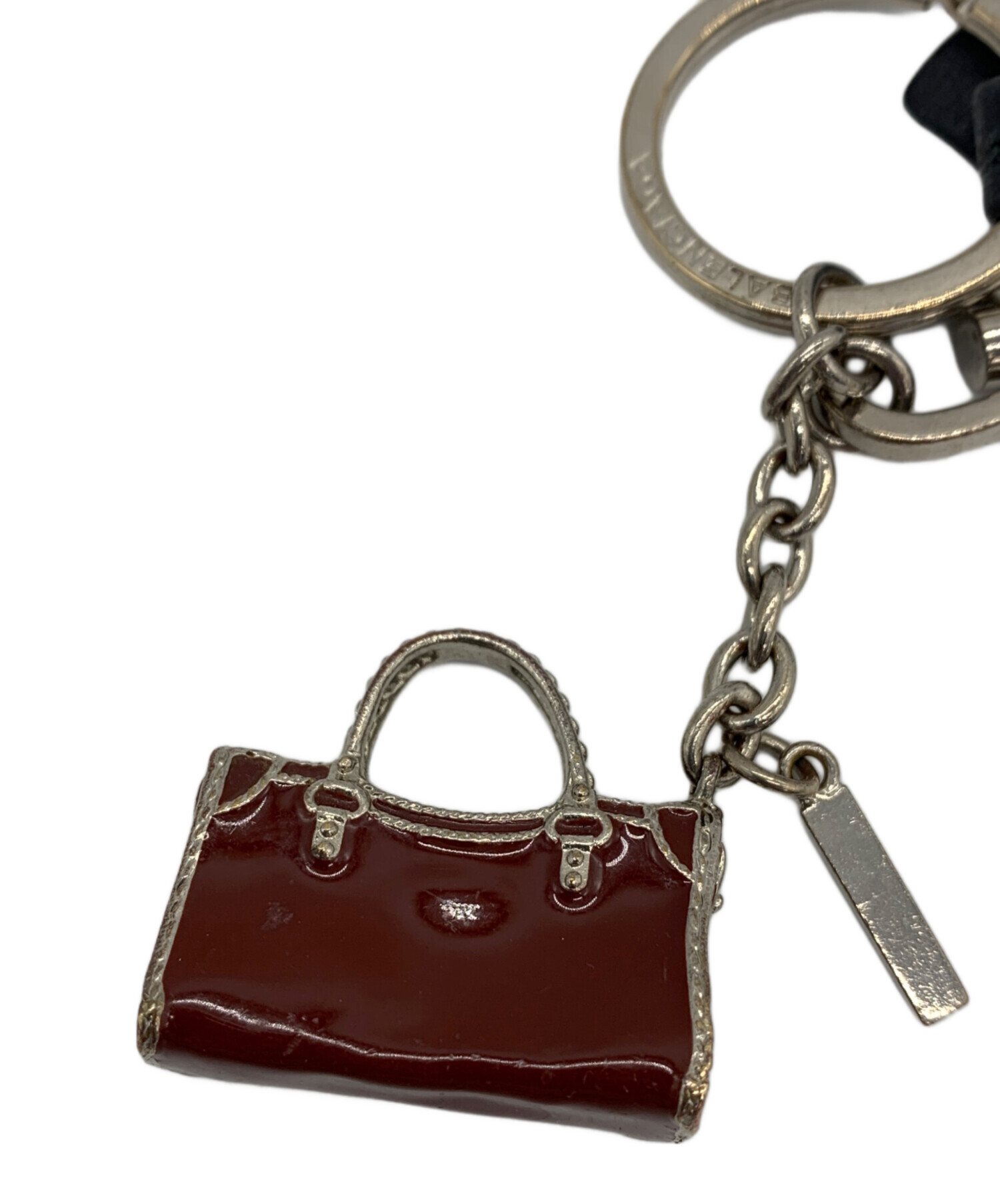 中古・古着通販】BALENCIAGA (バレンシアガ) キーリング ボルドー