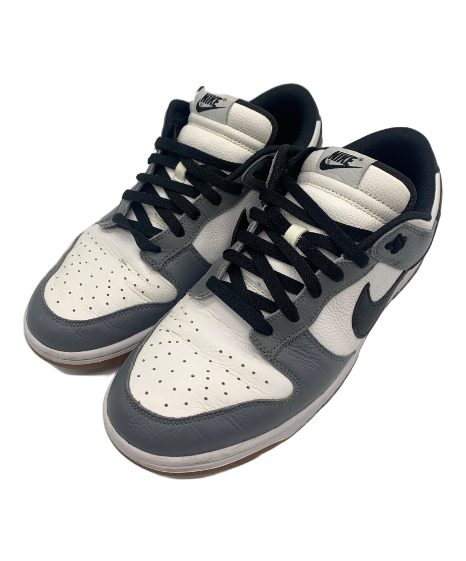 Nike カスタム(なんちゃって) 中古・古着通販】NIKE (ナイキ) カスタムスニーカー グレー×ホワイト