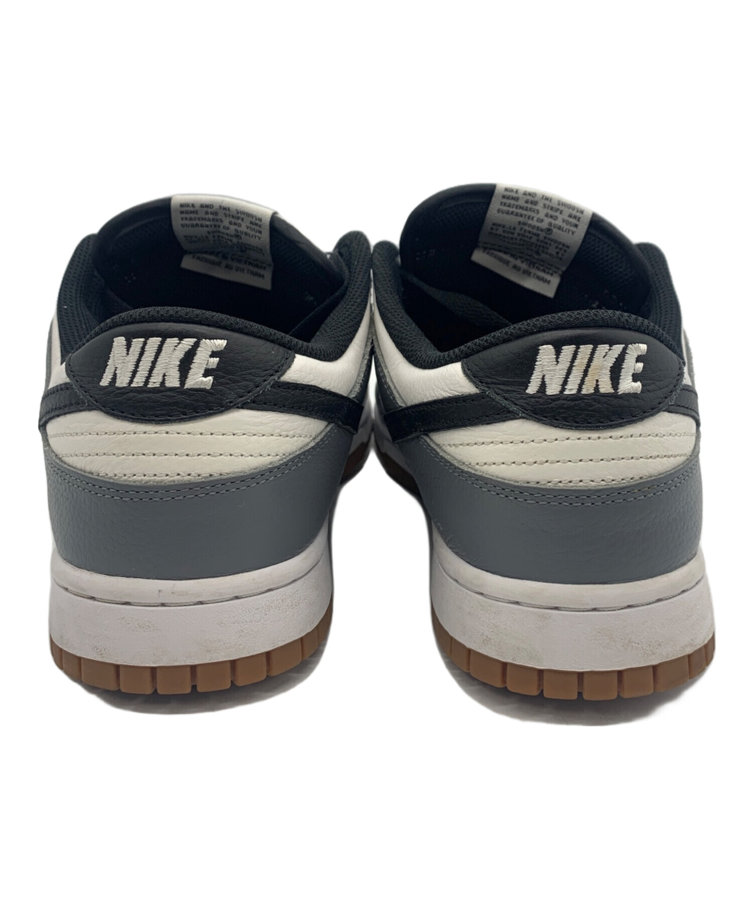 中古・古着通販】NIKE (ナイキ) カスタムスニーカー グレー×ホワイト