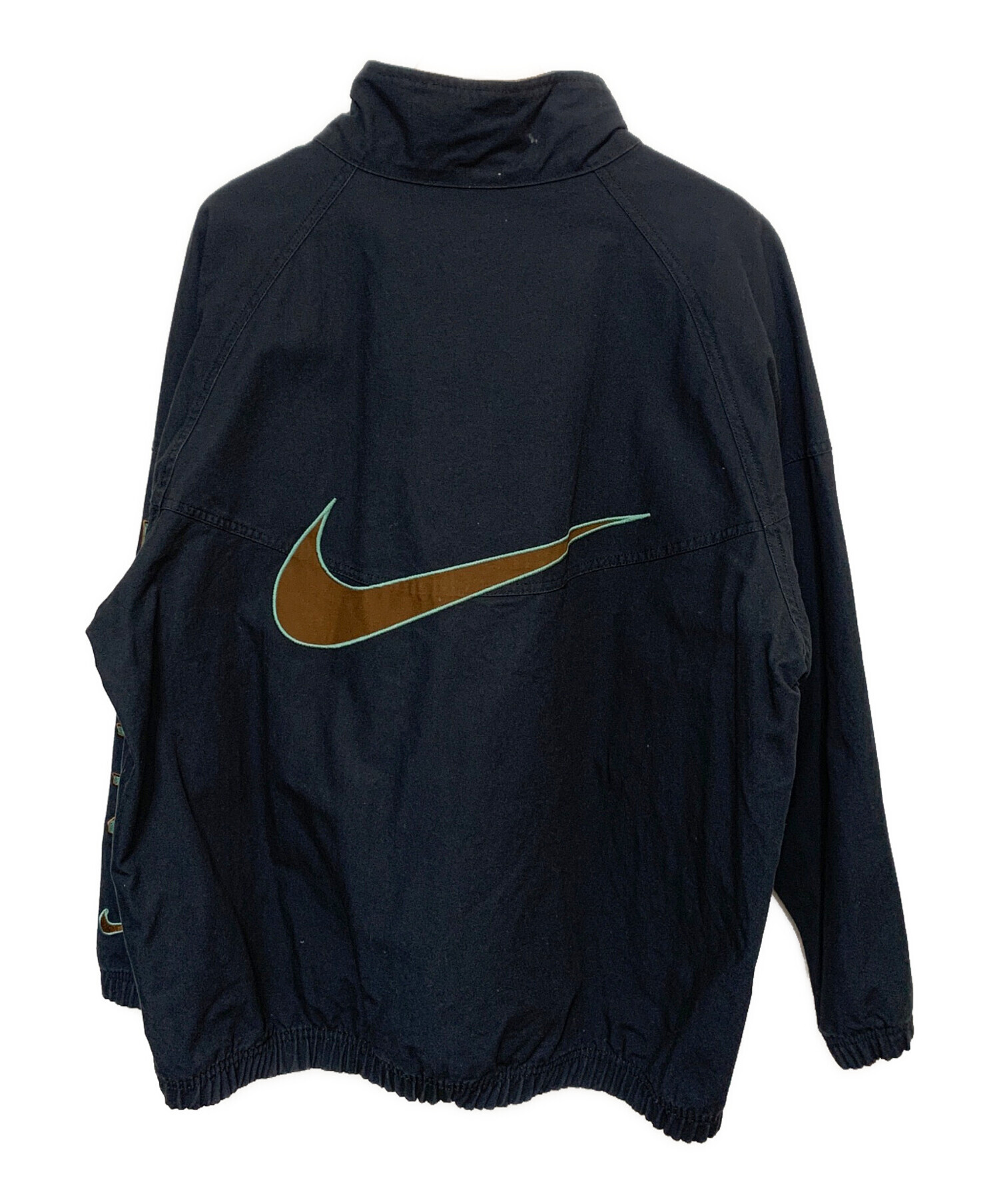 中古・古着通販】NIKE (ナイキ) ハーフジップジャケット ブラック 