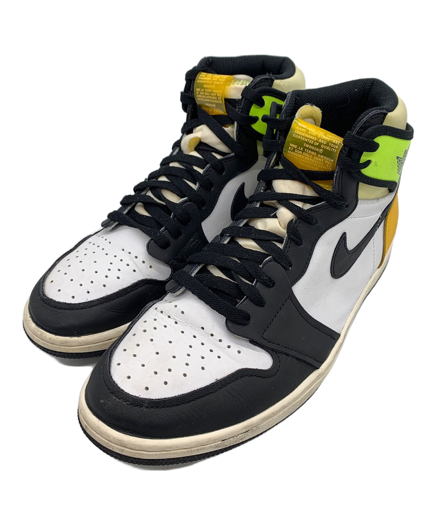 中古・古着通販】NIKE (ナイキ) スニーカー イエロー×ブラック 