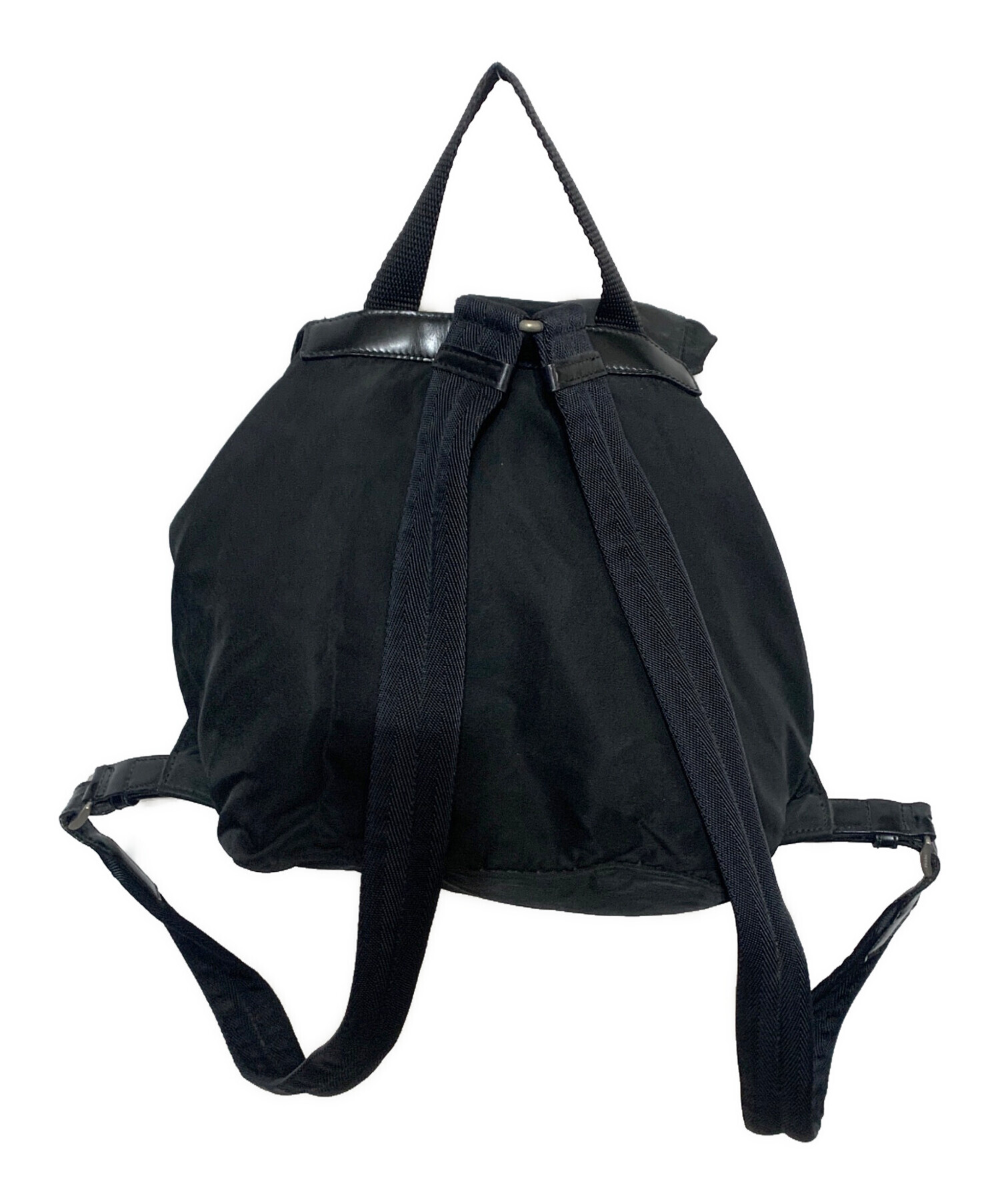 中古・古着通販】PRADA (プラダ) テスートナイロンリュック ブラック