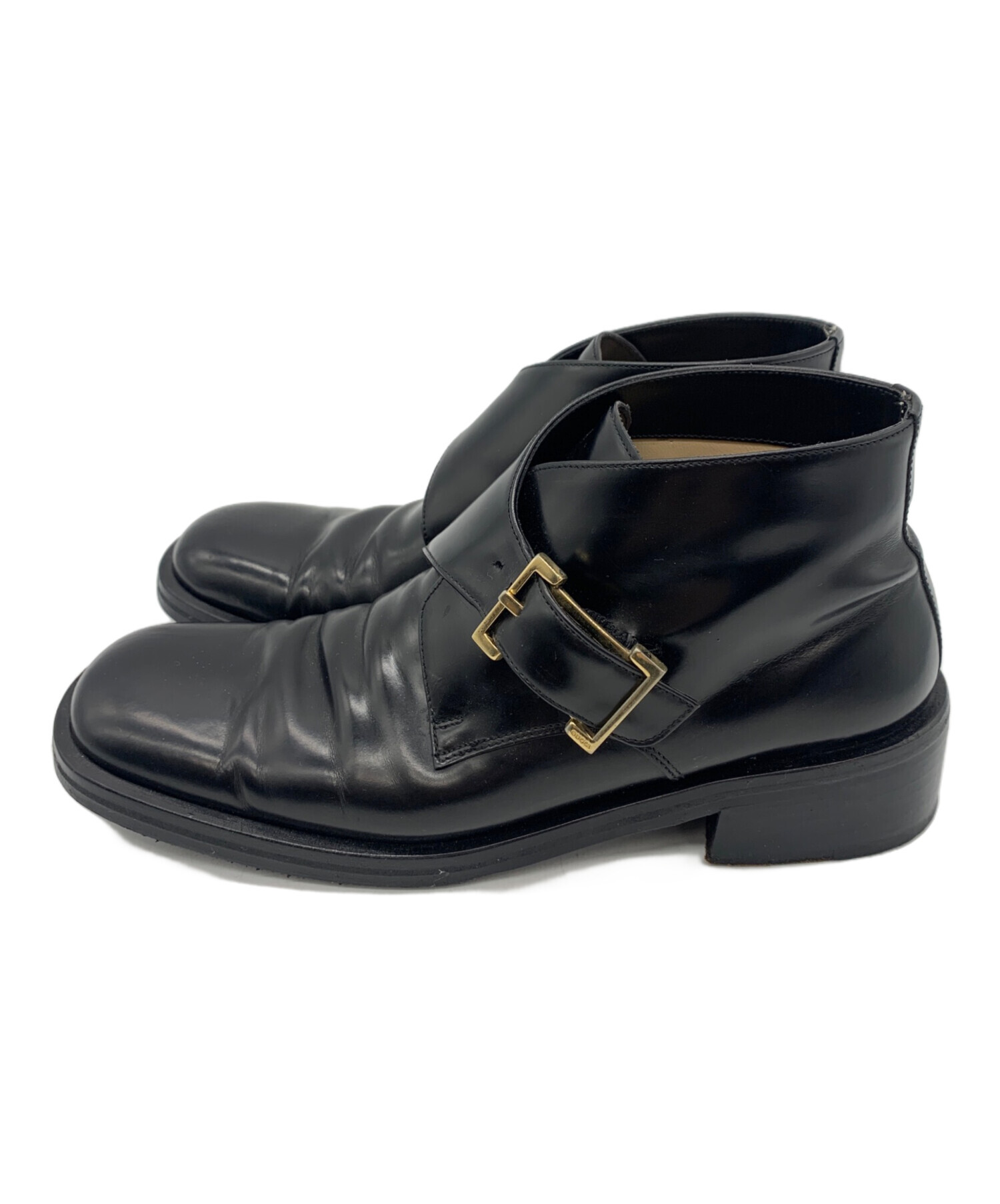 中古・古着通販】GUCCI (グッチ) モンクストラップシューズ 中古・古着通販】GUCCI (グッチ) モンクストラップシューズ