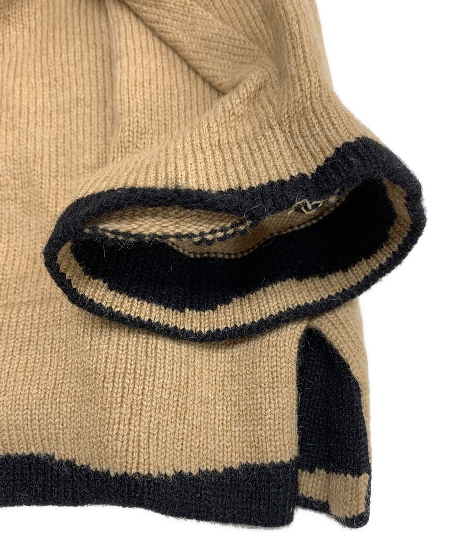 中古・古着通販】ISSEY MIYAKE (イッセイミヤケ) ウールニット